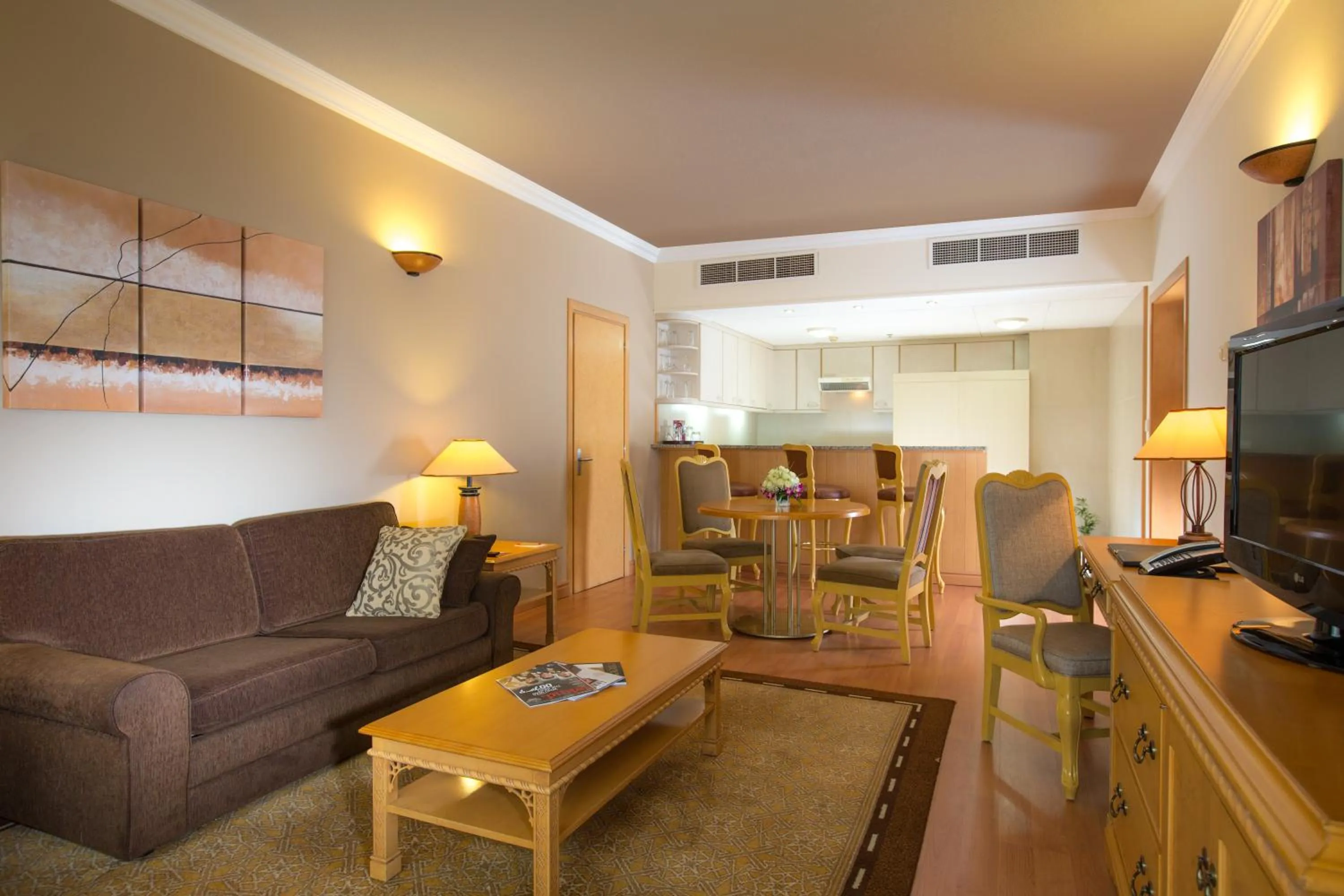 Living room in Millennium Plaza Downtown Suites