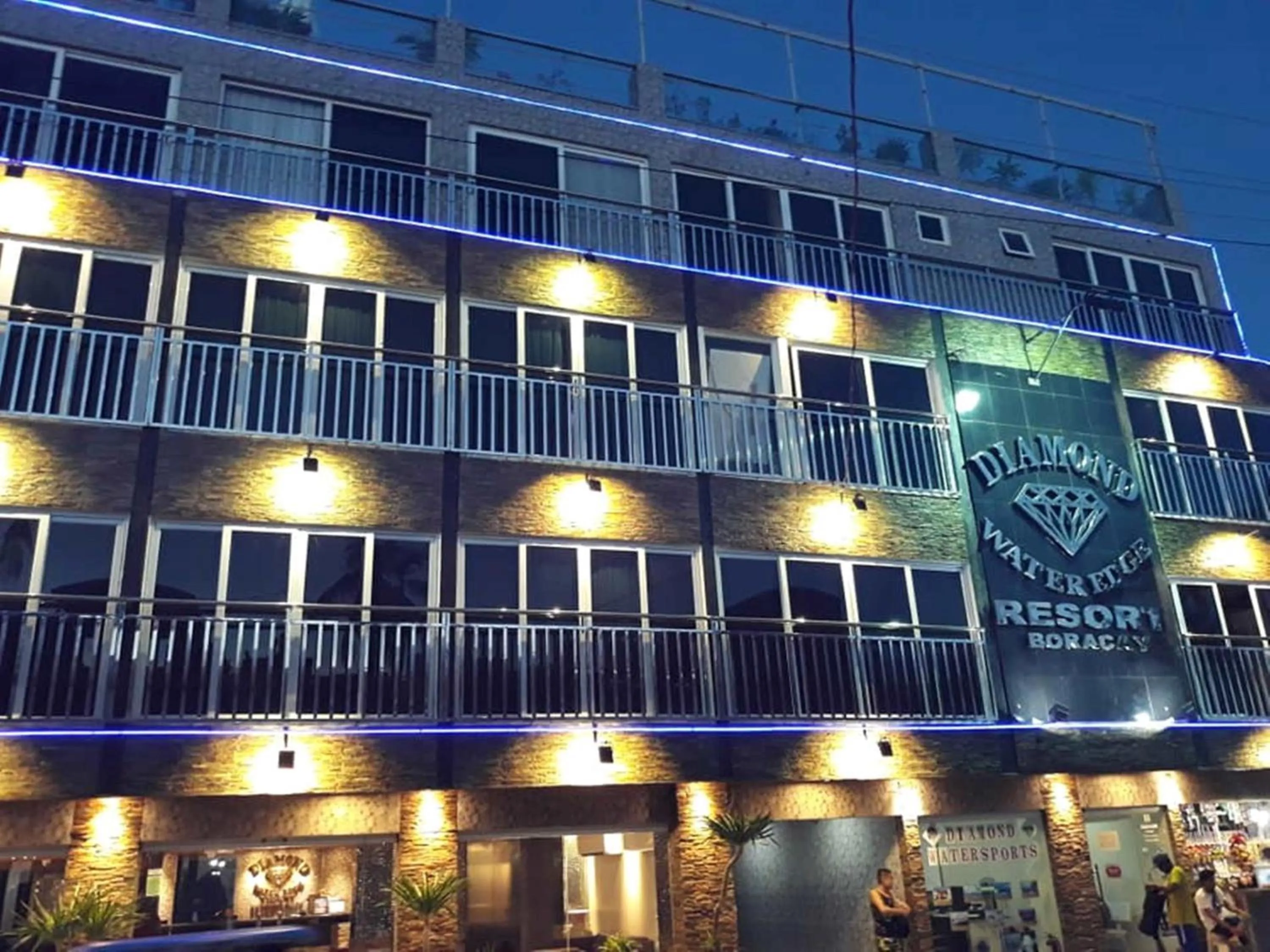 Property building in Diamond Water Edge Resort