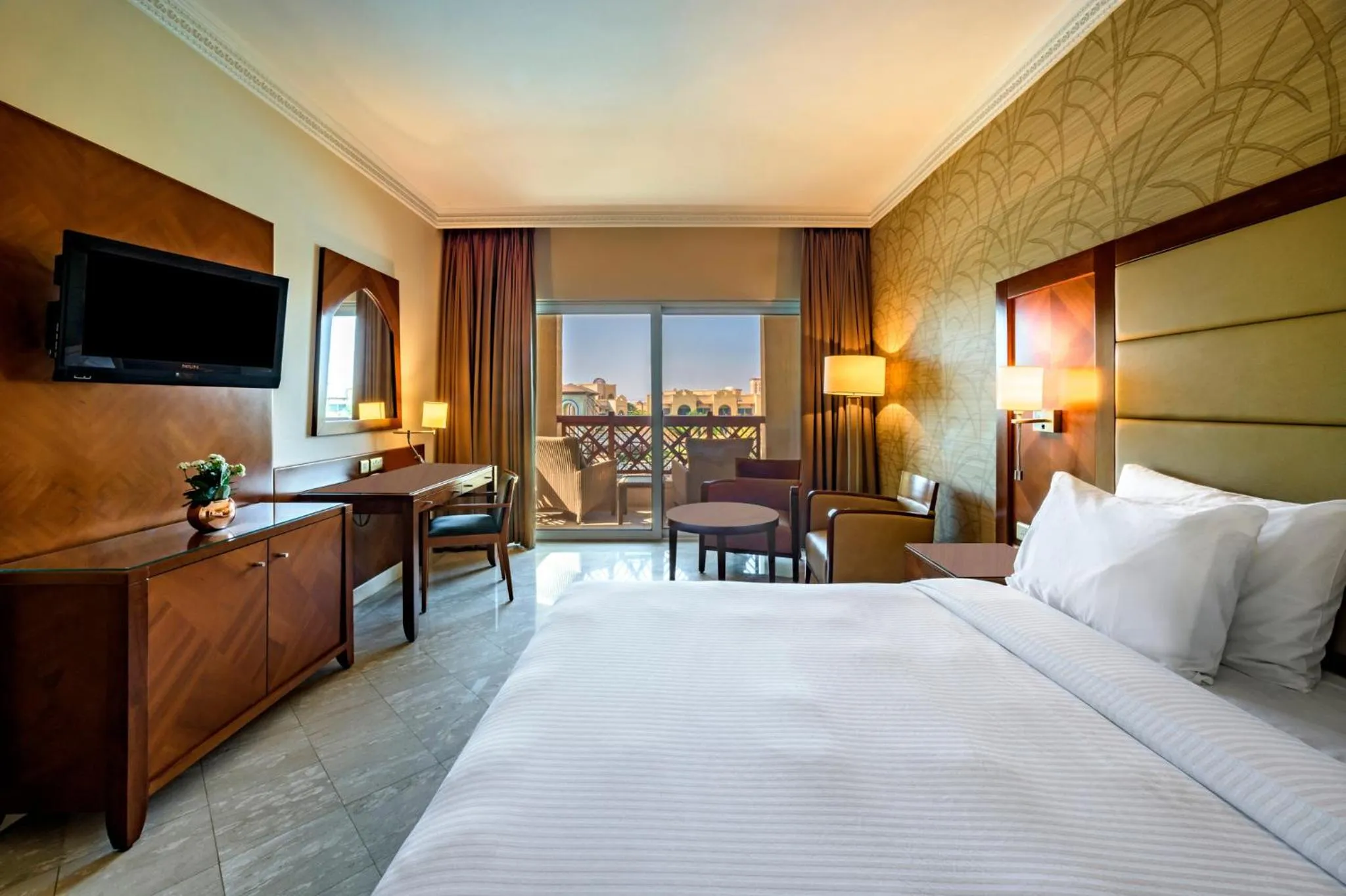 Photo of the whole room, Bed in Crowne Plaza Jordan Dead Sea Resort & Spa by IHG