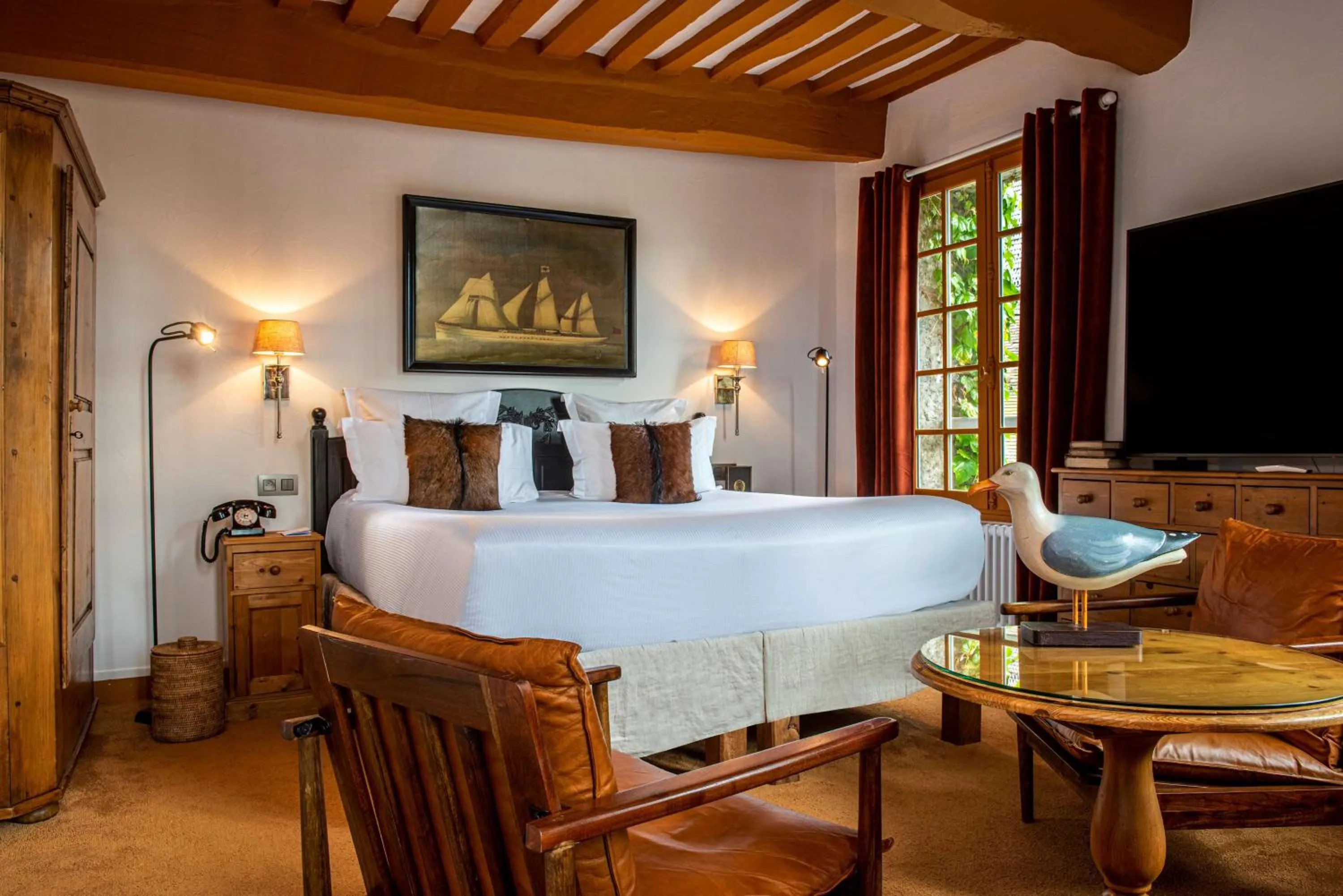 Bedroom in Les Maisons de Léa & Spa - Radisson Individuals