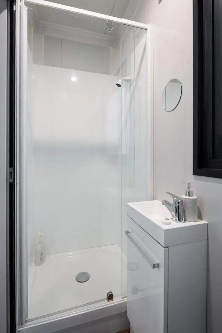 Shower in Tatapouri Bay