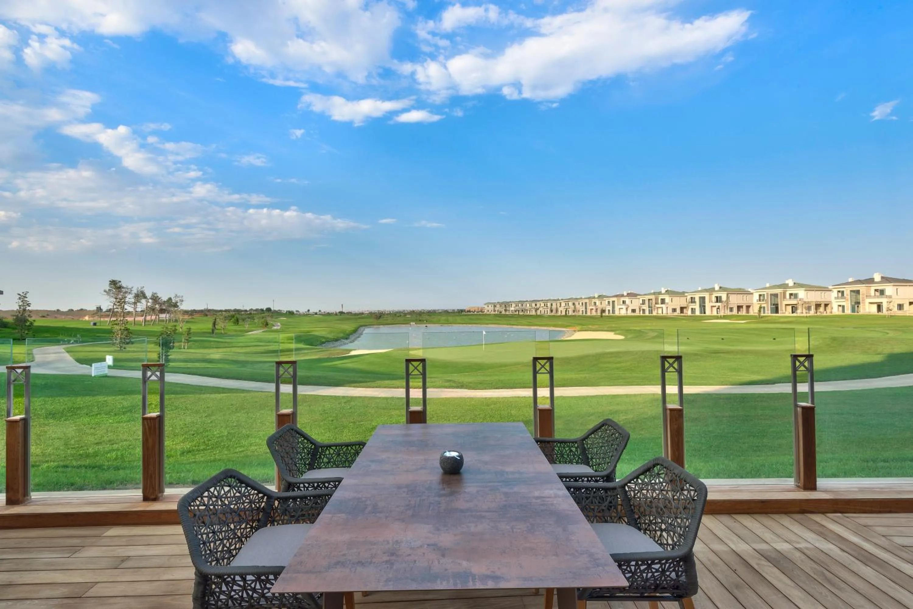 Balcony/Terrace in Dreamland Golf Hotel Baku