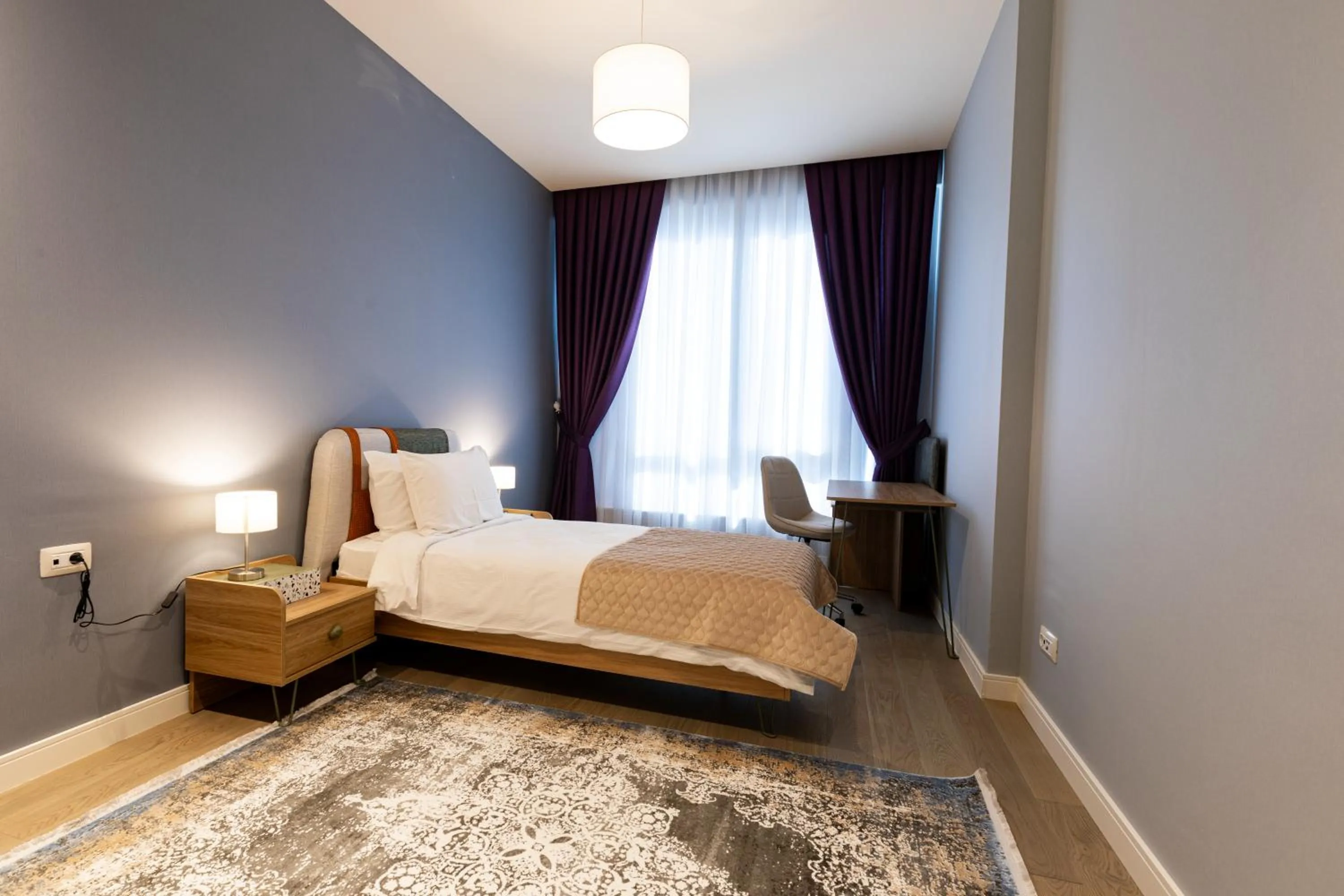 Bed in Dreamland Golf Hotel Baku