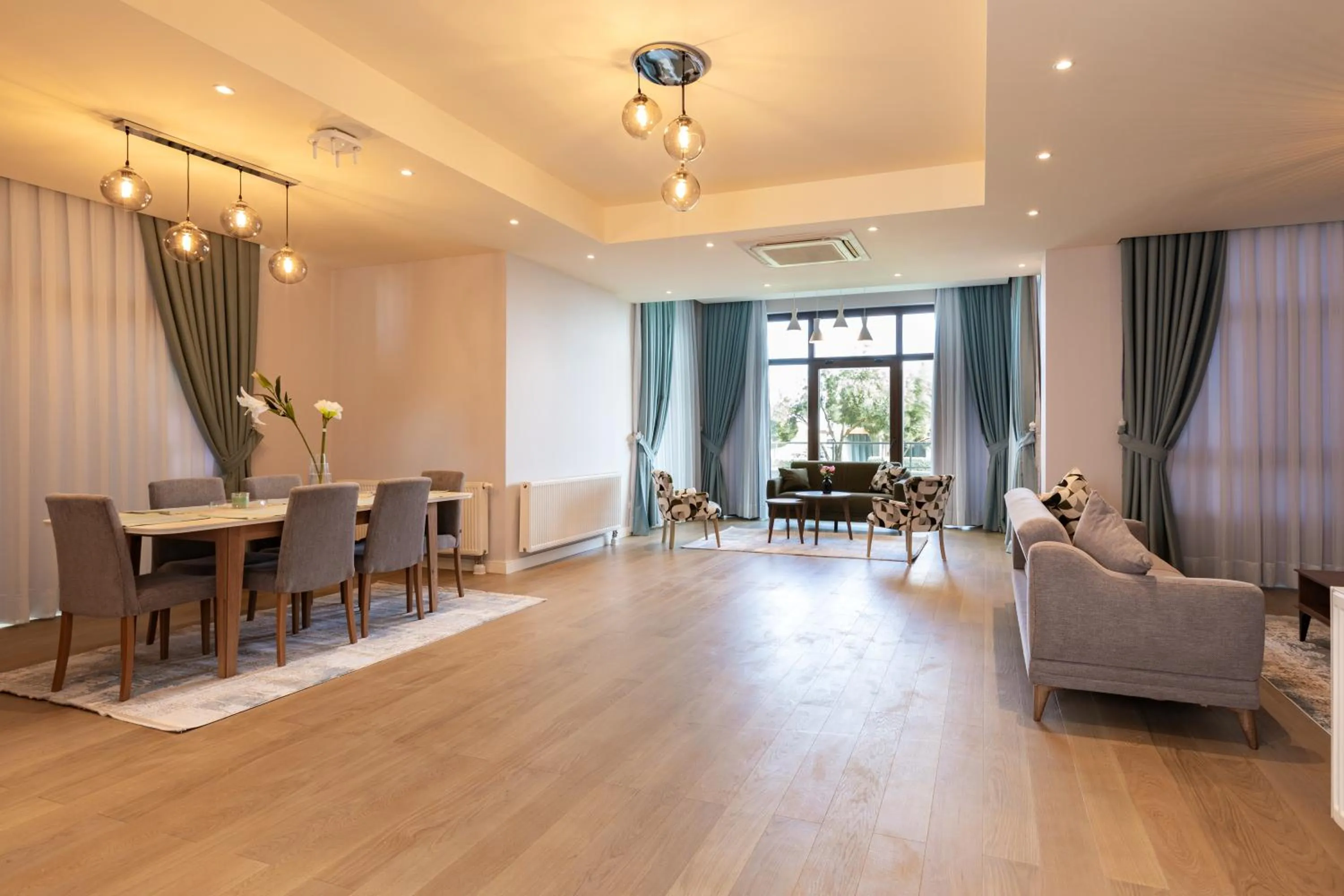 Living room in Dreamland Golf Hotel Baku