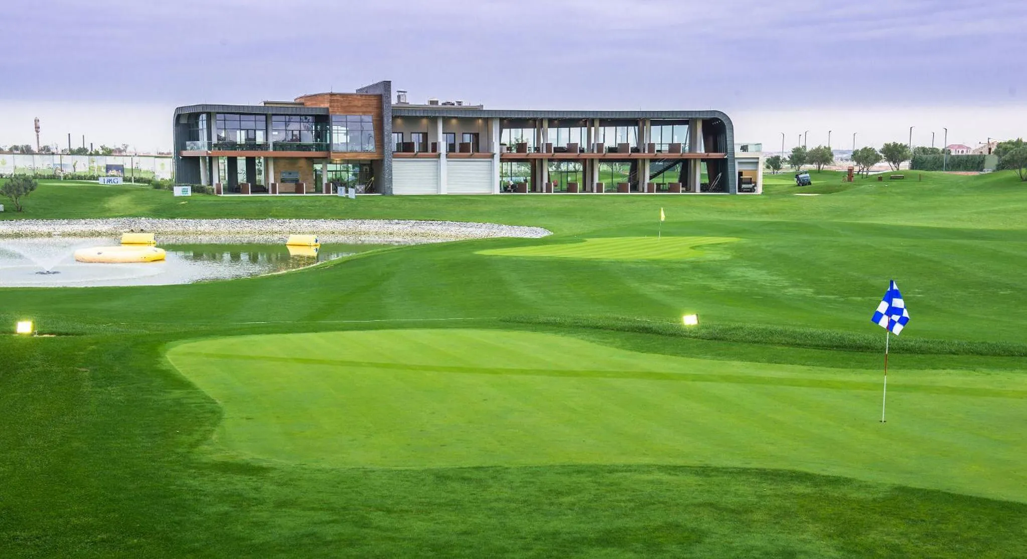 Property building in Dreamland Golf Hotel Baku