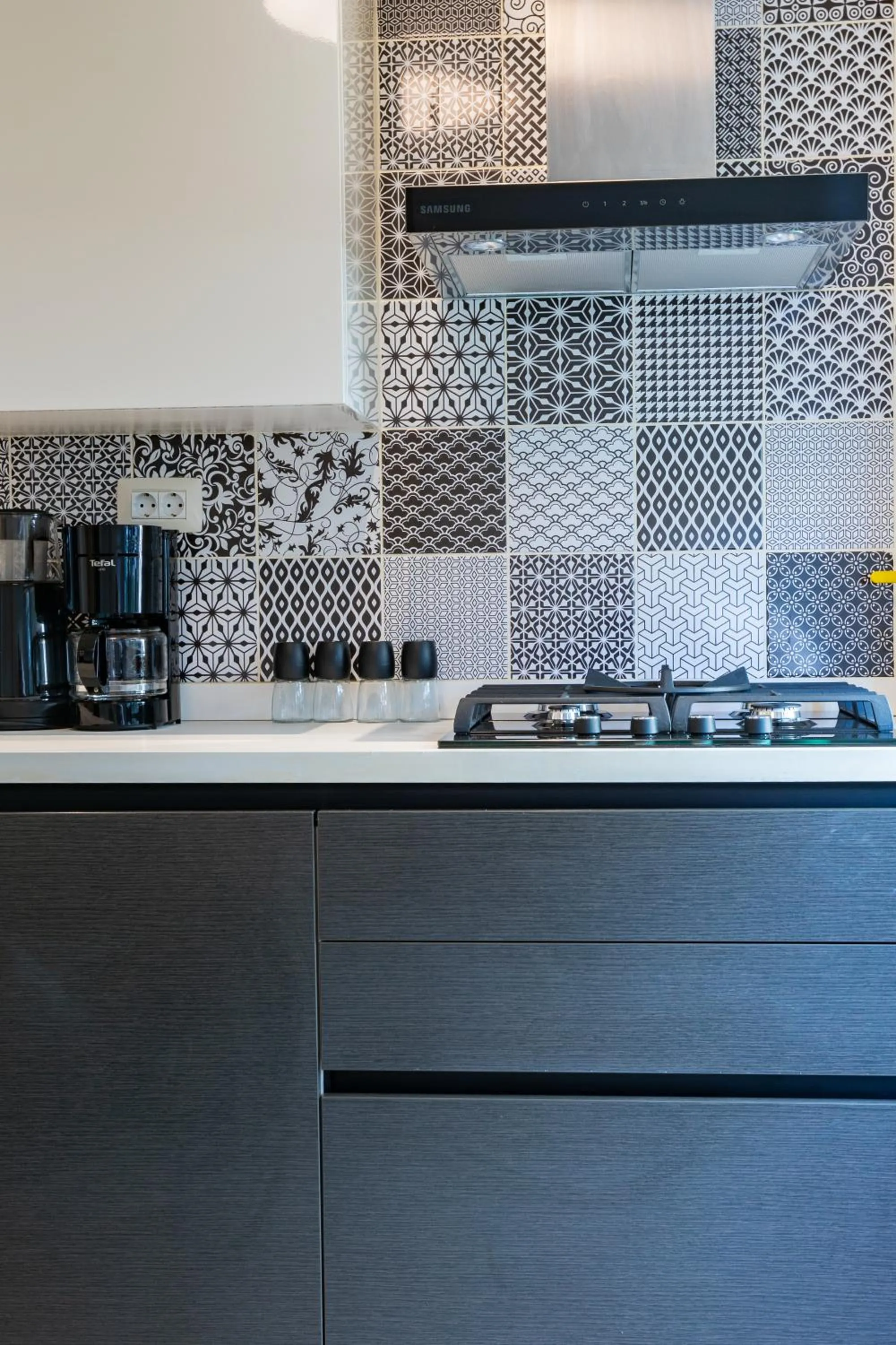 Kitchen or kitchenette in Dreamland Golf Hotel Baku