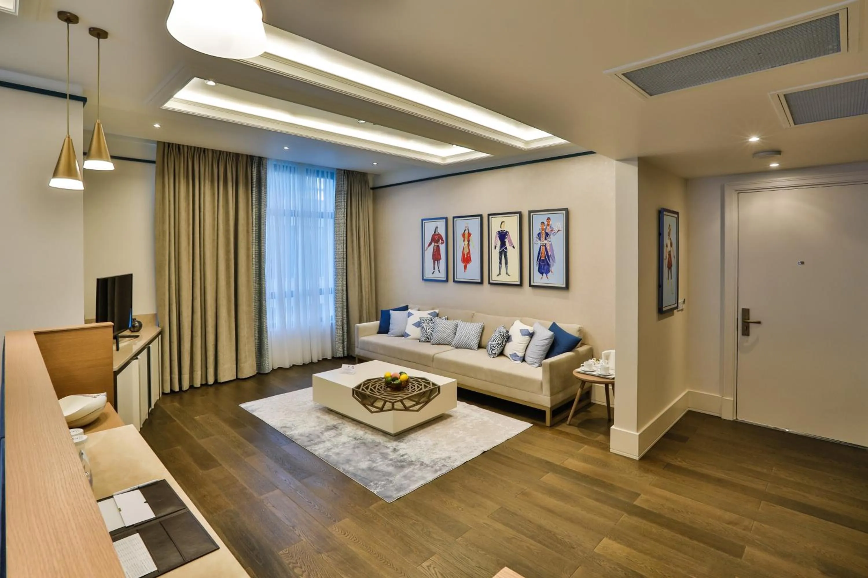 Living room, Bed in Dreamland Golf Hotel Baku