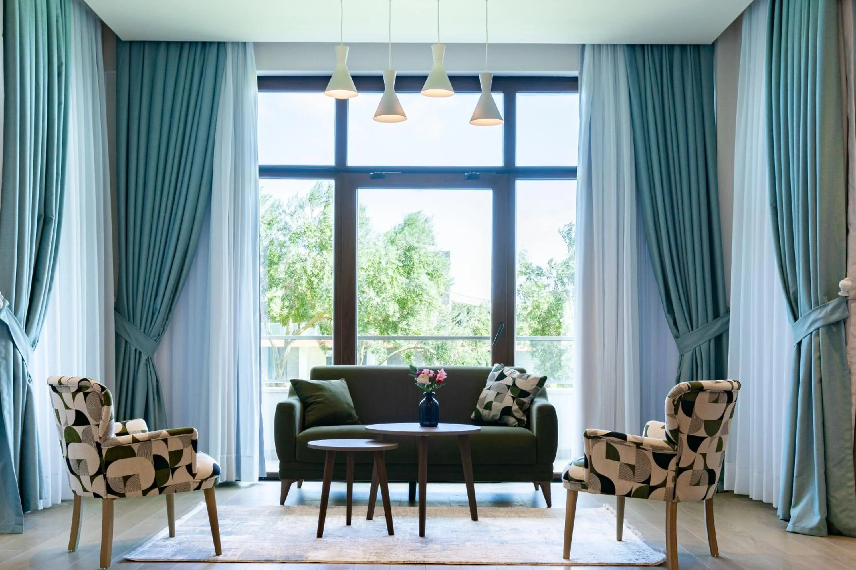 Living room in Dreamland Golf Hotel Baku