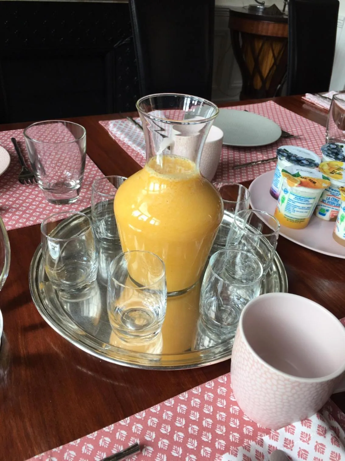Continental breakfast in LES CHAMBRES D'HOTES DU PALAIS