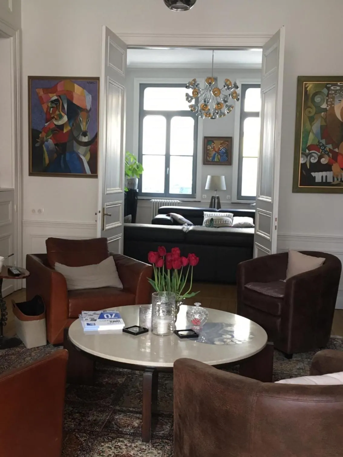 Decorative detail in LES CHAMBRES D'HOTES DU PALAIS