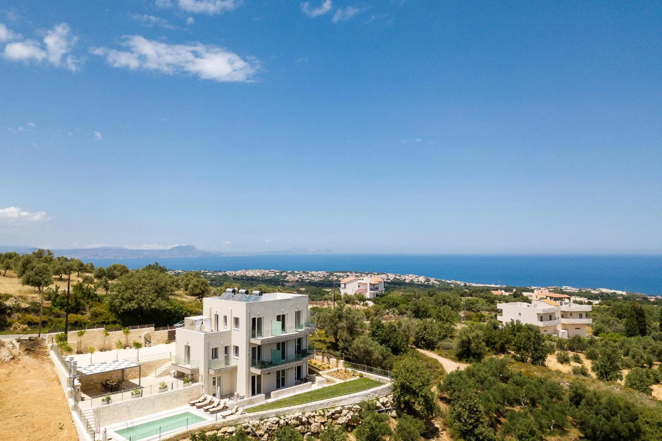 Sea view in Vigla Suites