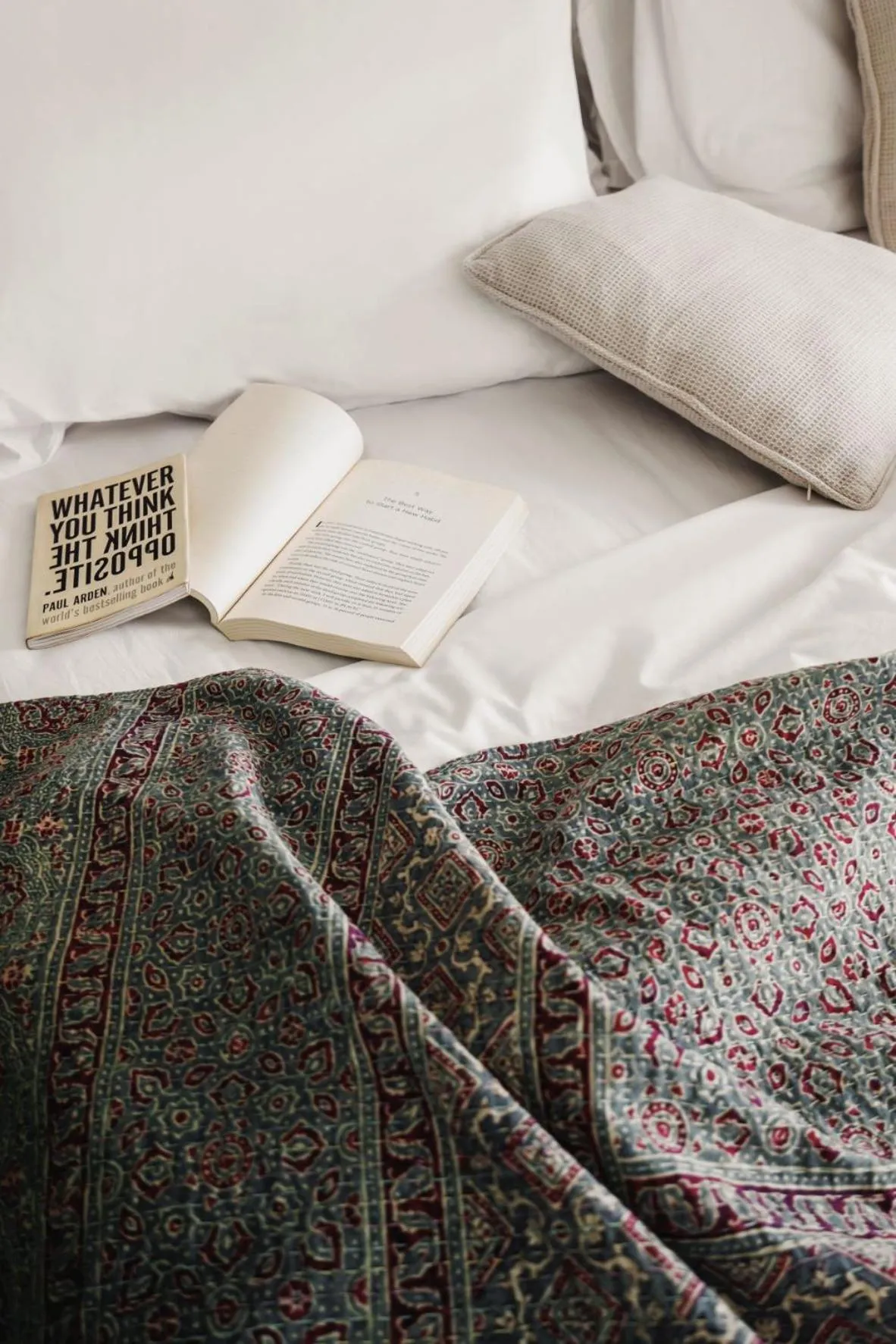 Bed in Brown Feather Batu Belig