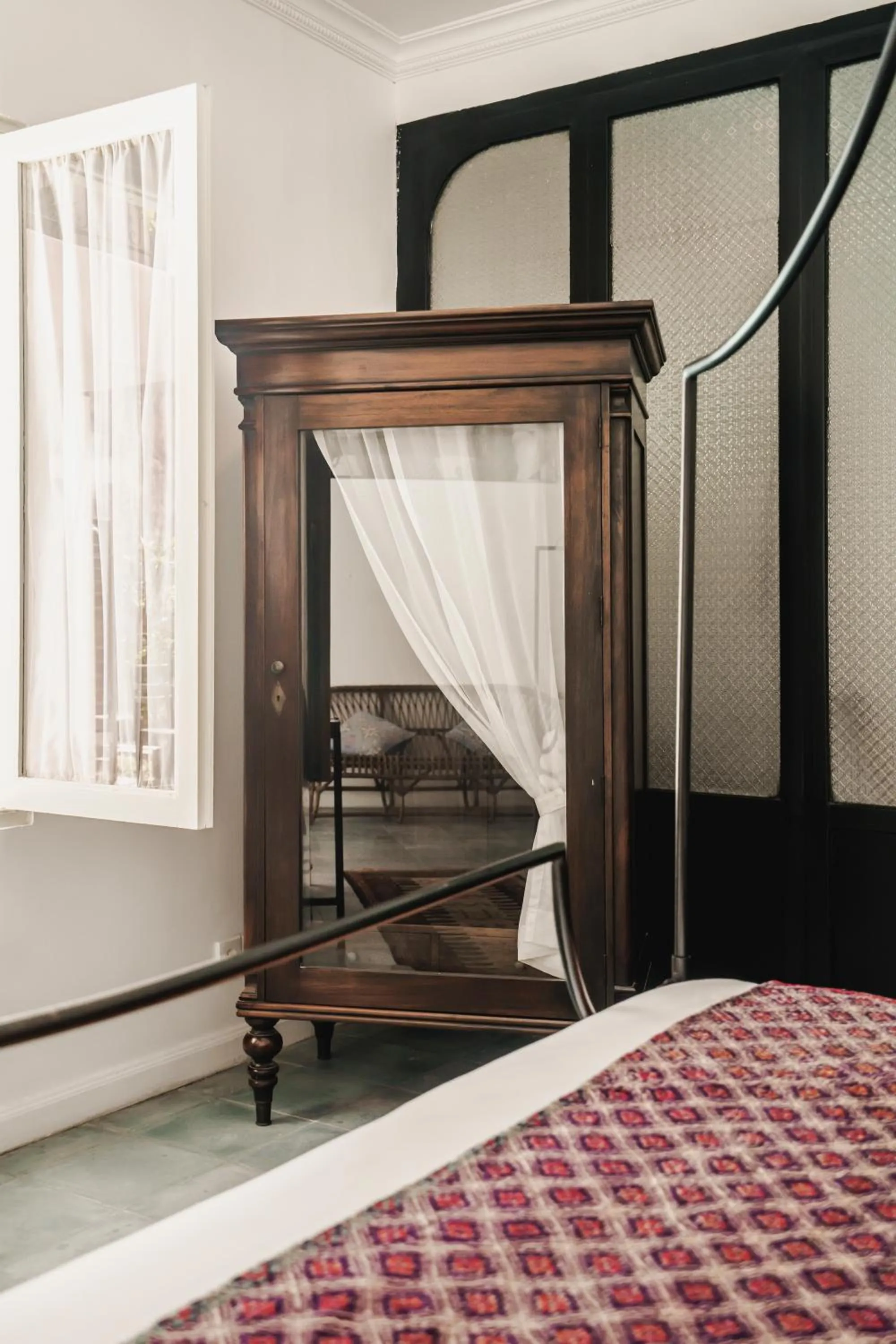 wardrobe, Bed in Brown Feather Batu Belig