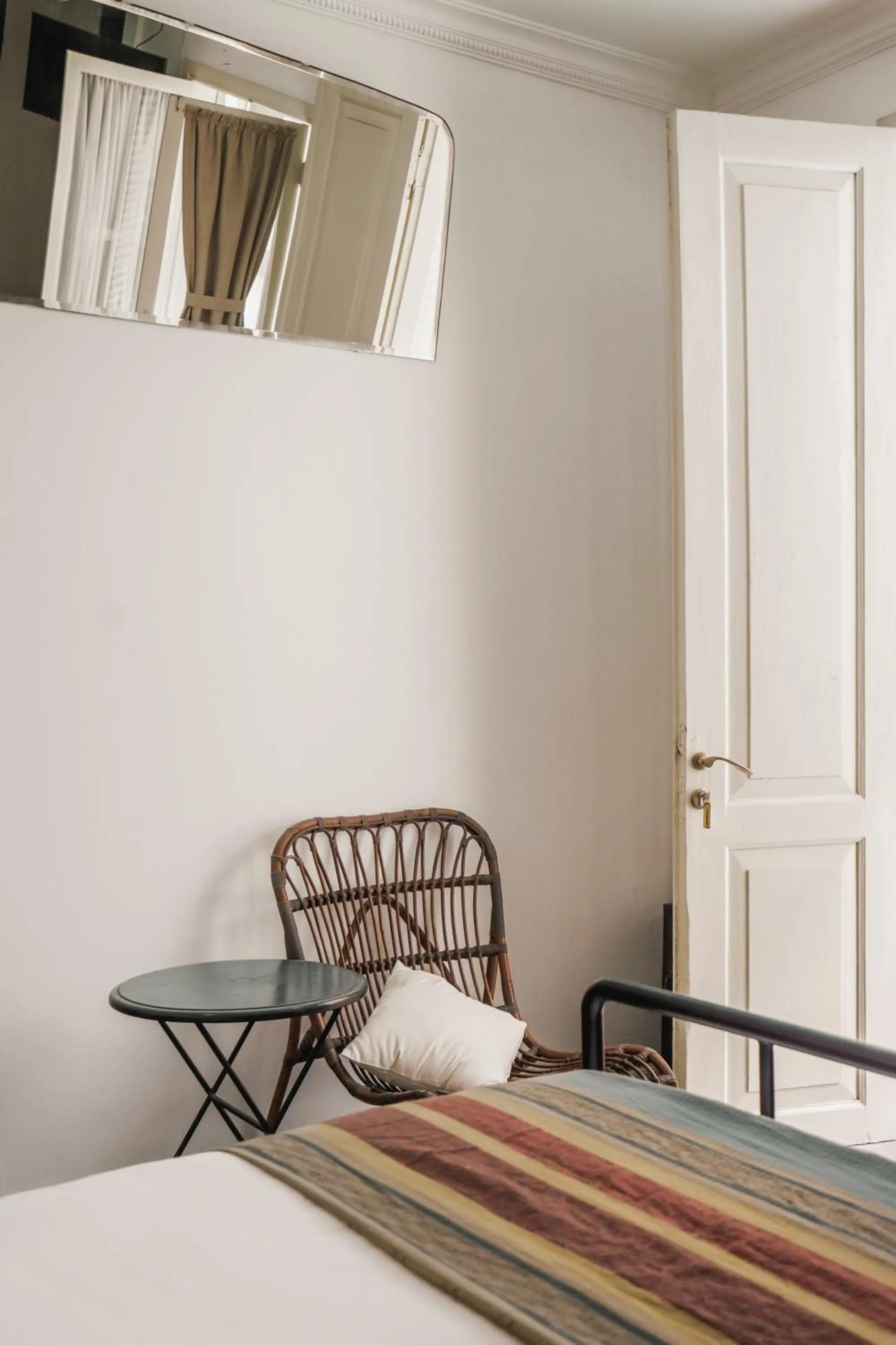 Bed in Brown Feather Batu Belig