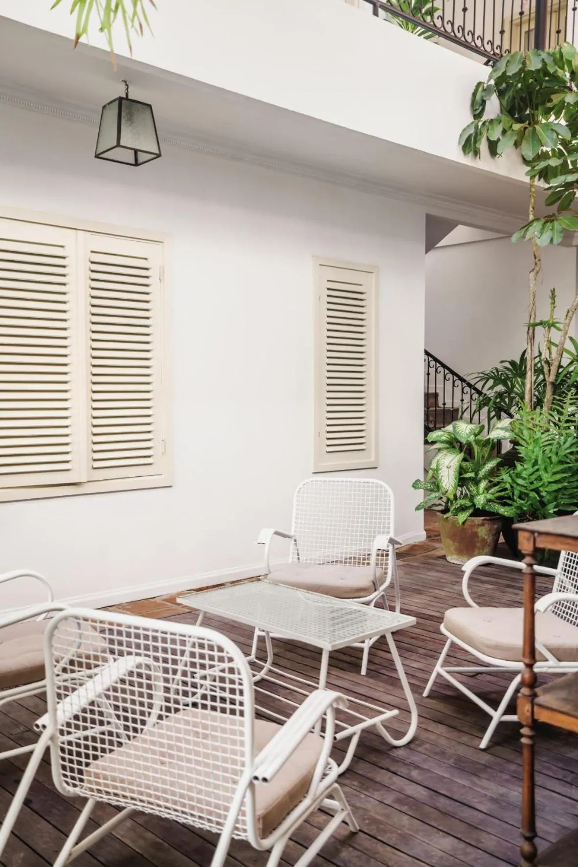 Seating area in Brown Feather Batu Belig
