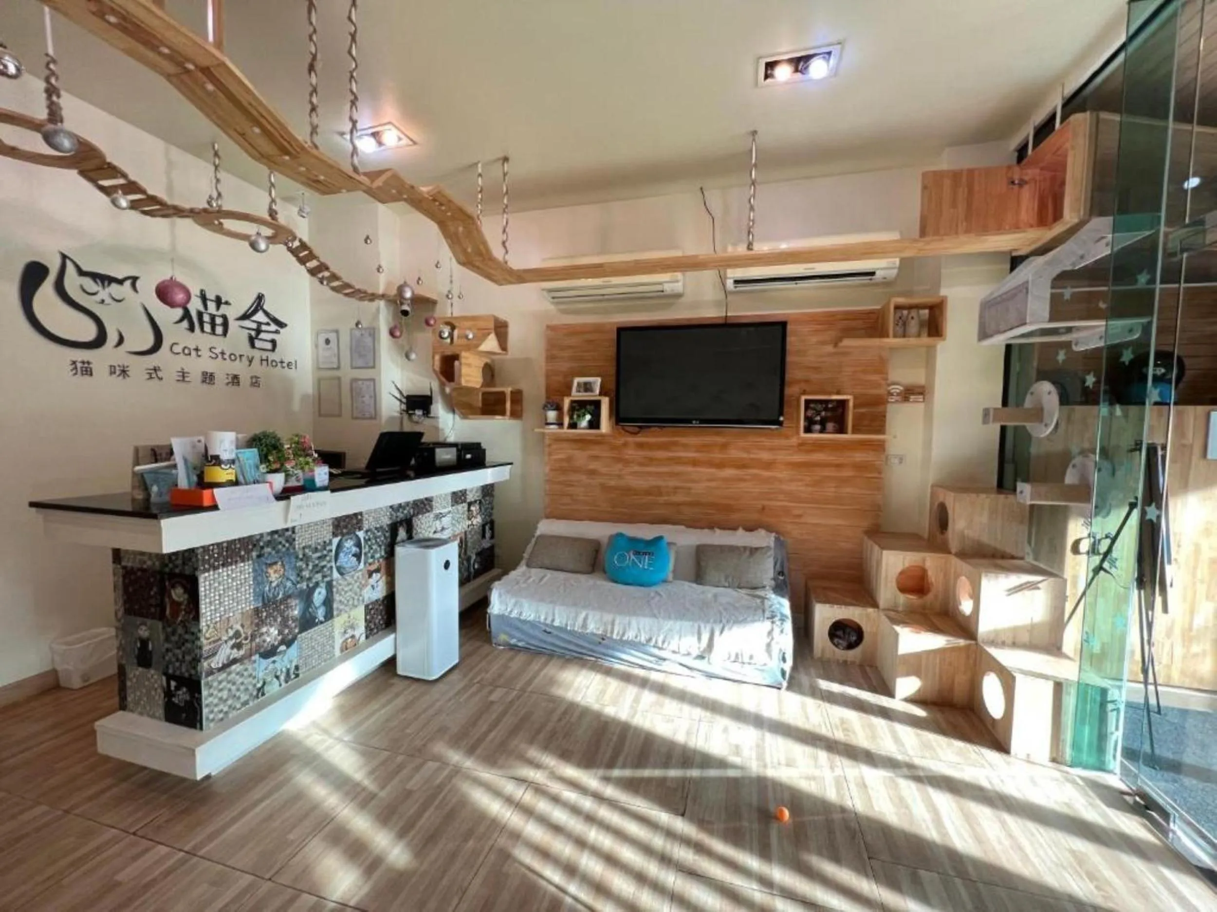 Lobby or reception in Cat Story Hotel
