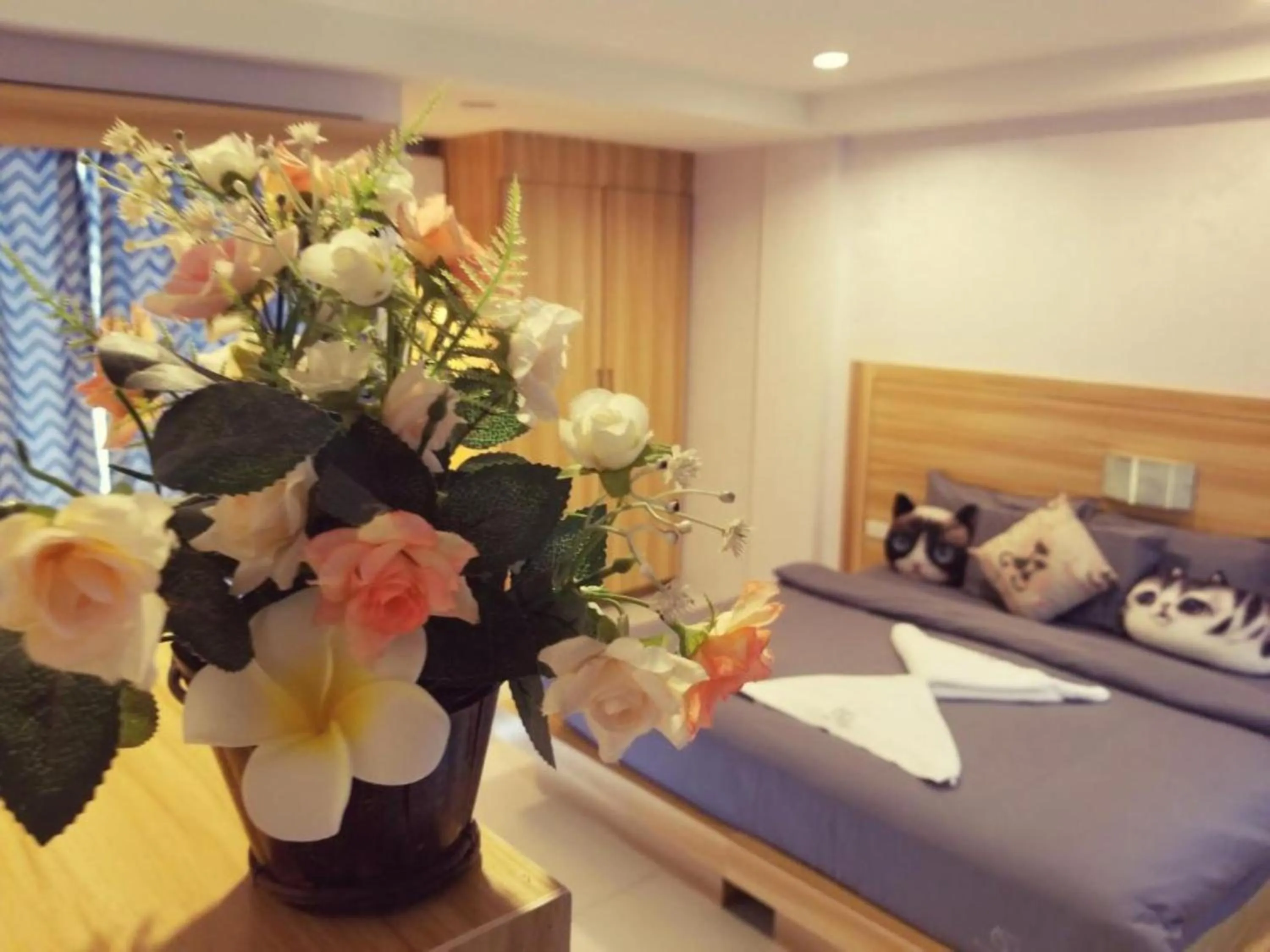 Bedroom, Bed in Cat Story Hotel