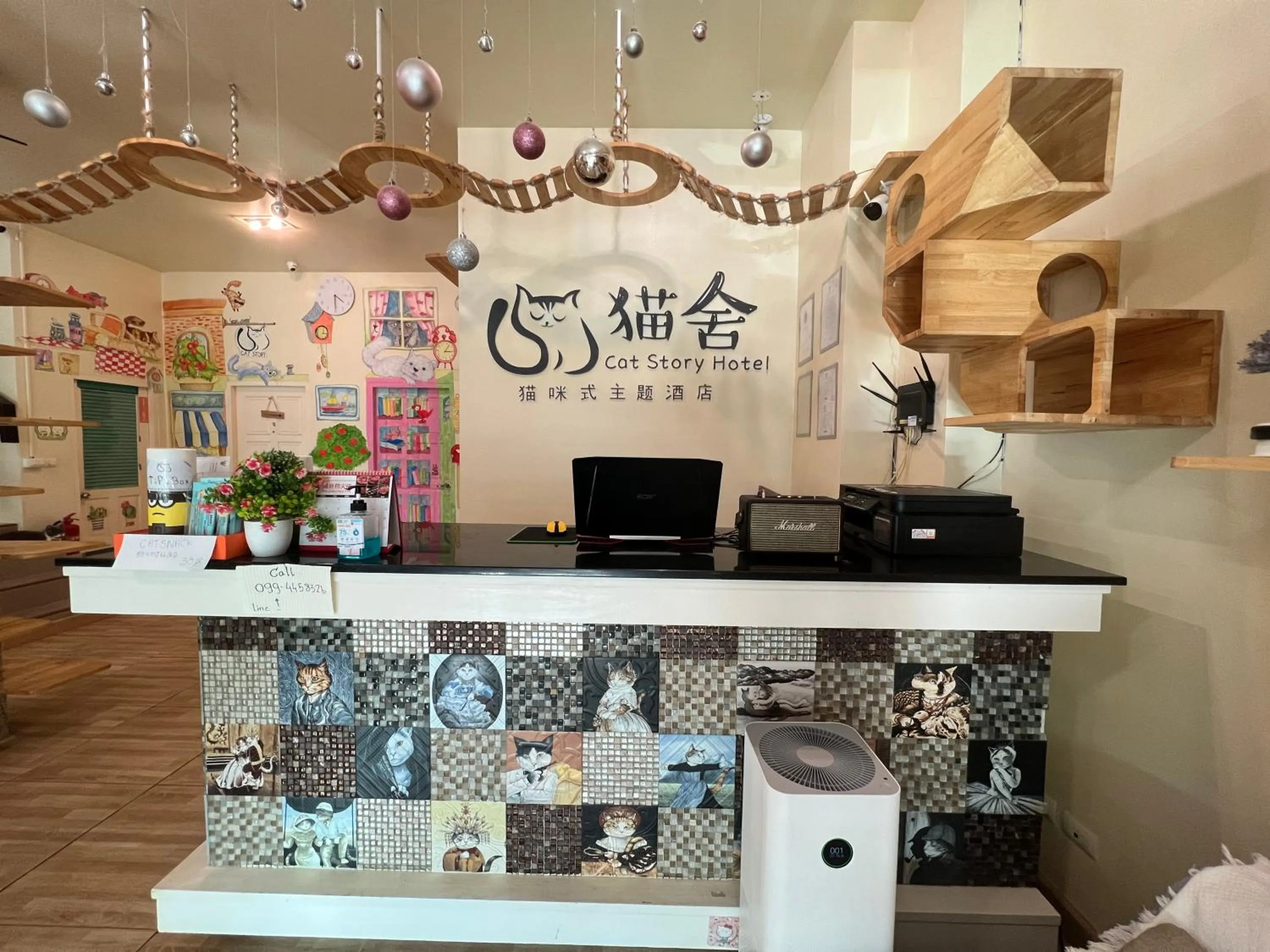 Property building in Cat Story Hotel