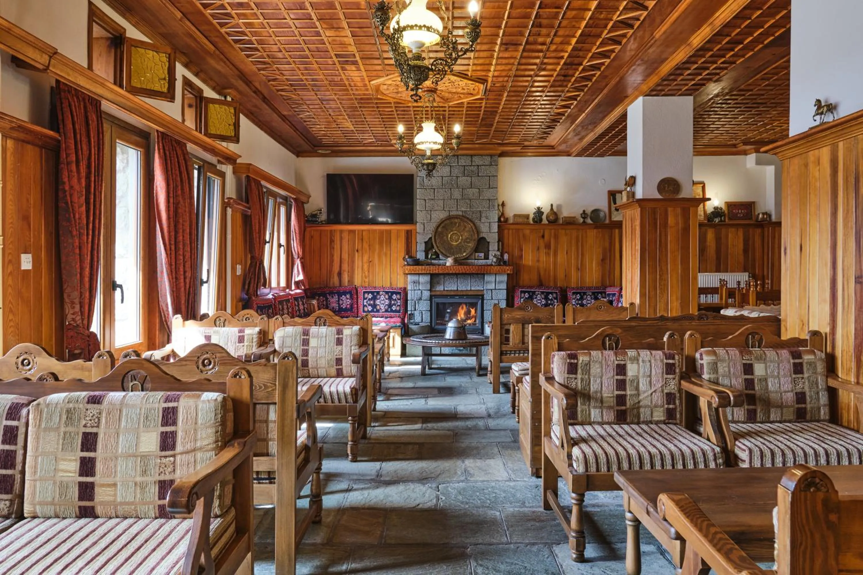 Living room in Hotel Victoria