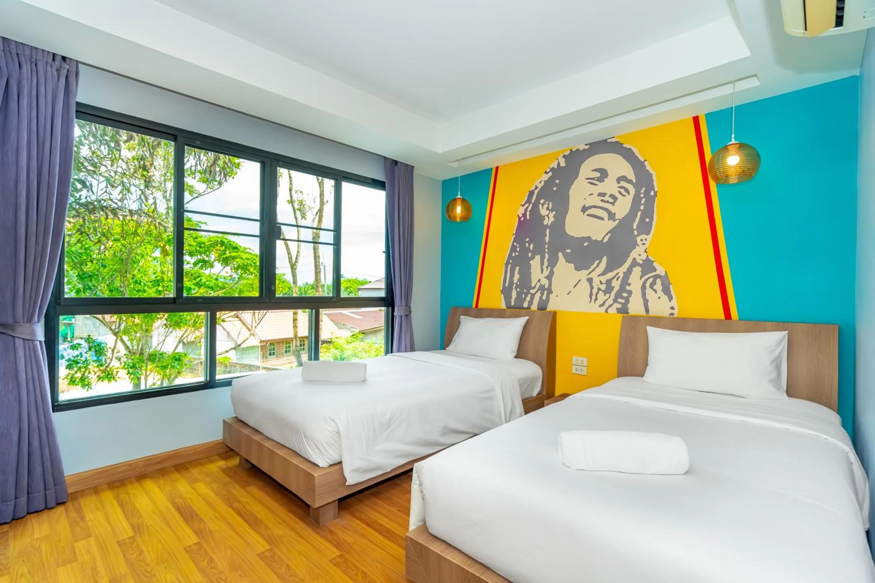 Bed in Anchan Boutique Hotel