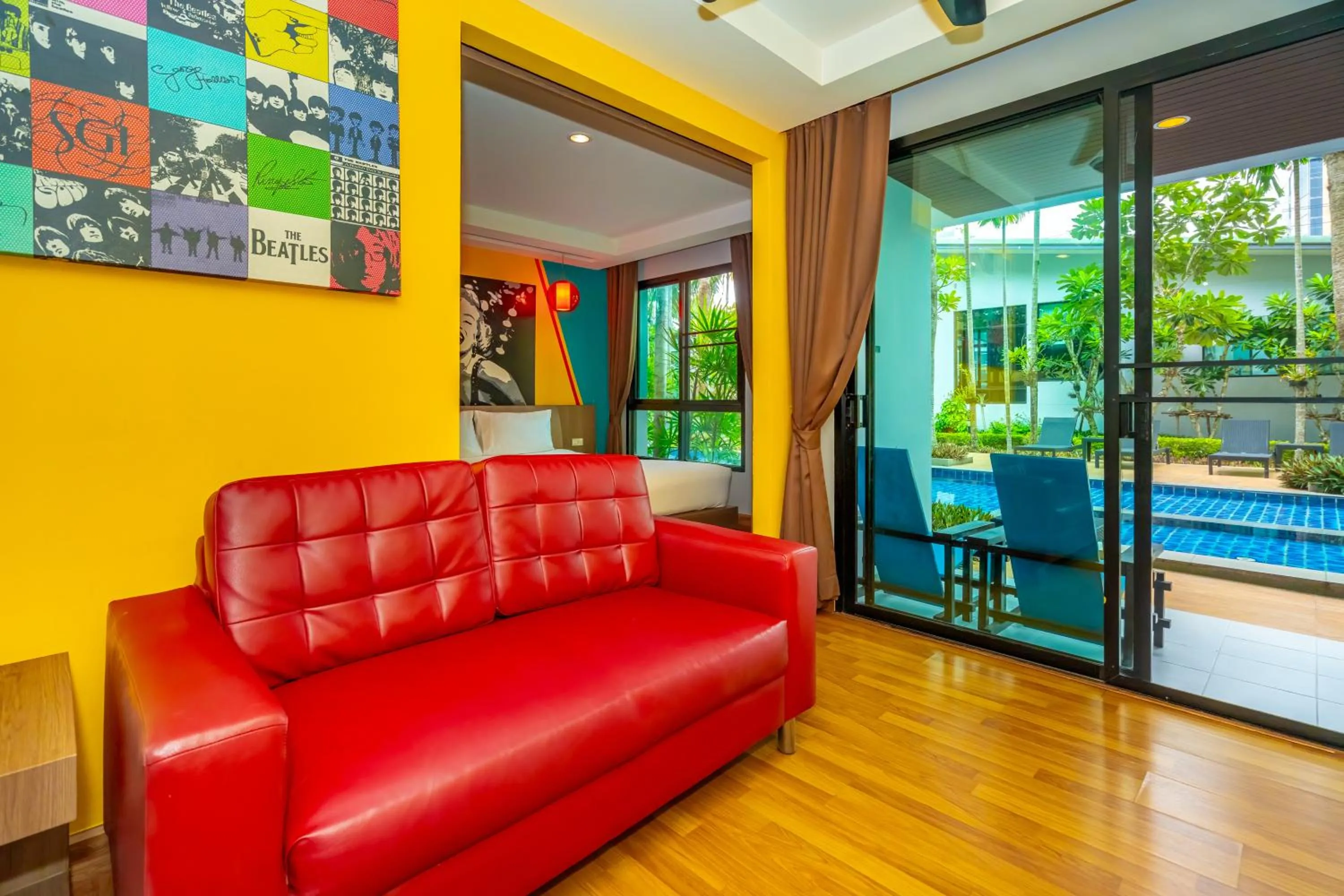 Living room in Anchan Boutique Hotel