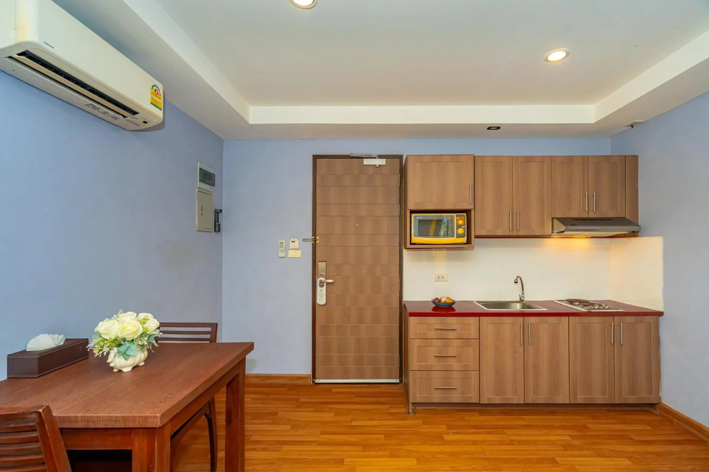 Kitchen or kitchenette in Anchan Boutique Hotel