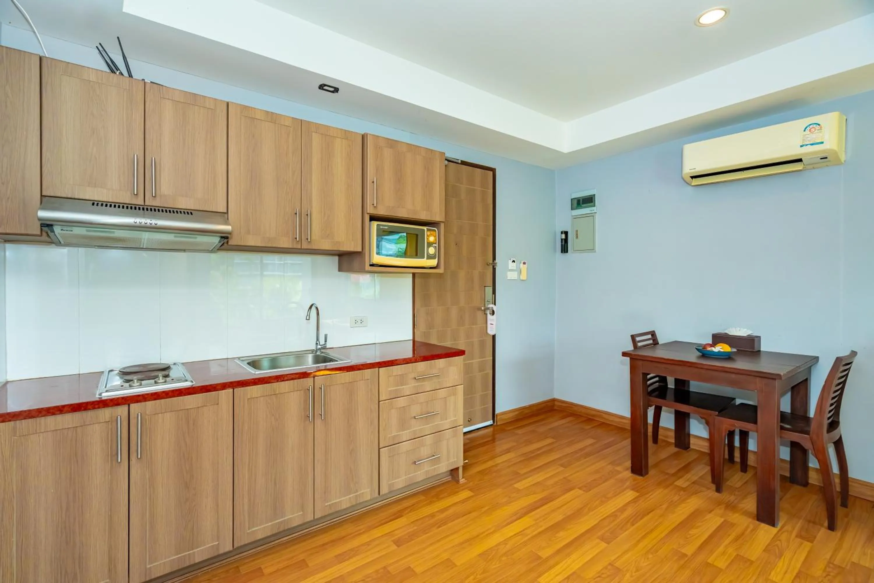 Kitchen or kitchenette in Anchan Boutique Hotel