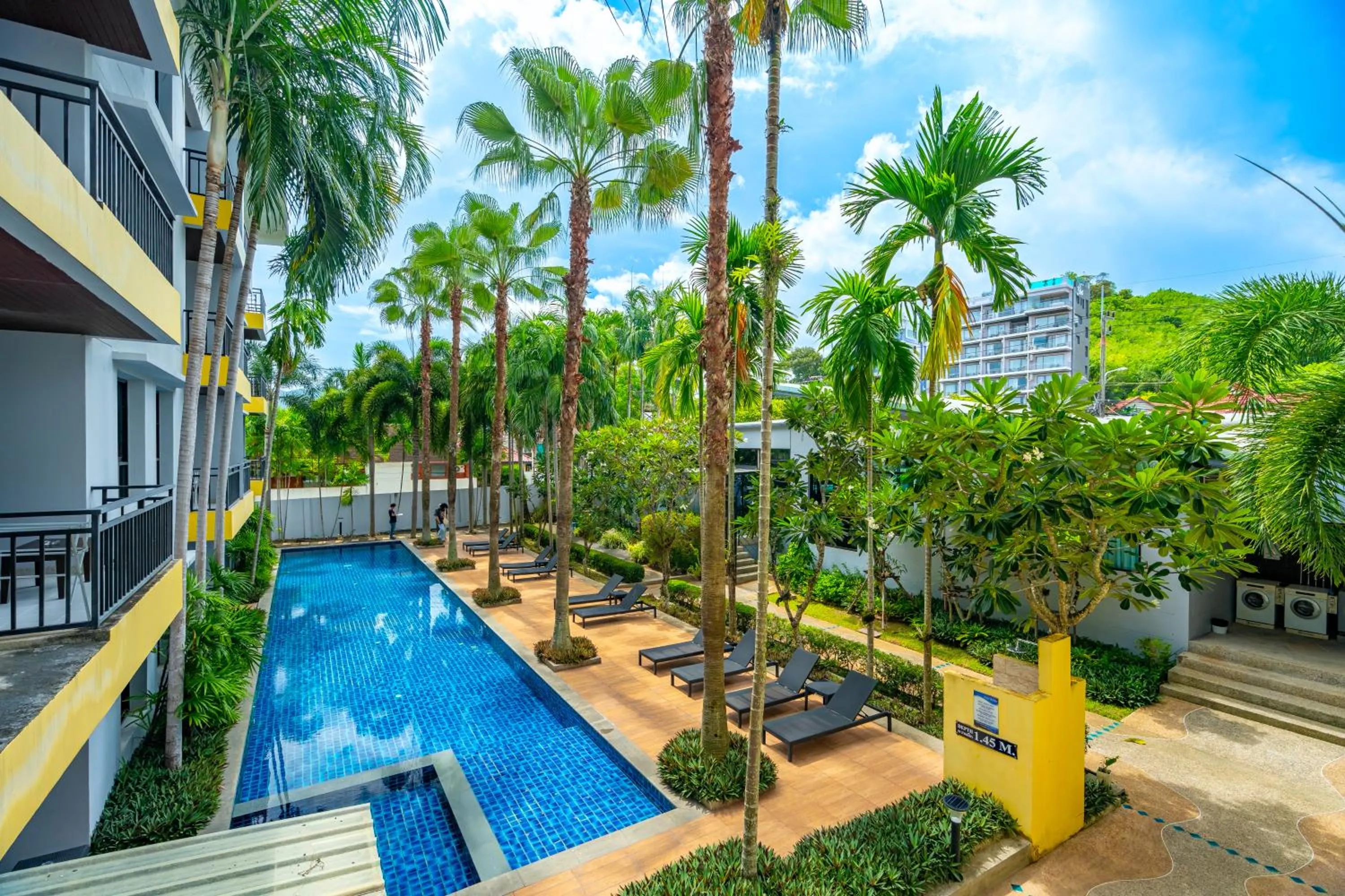 Swimming pool in Anchan Boutique Hotel
