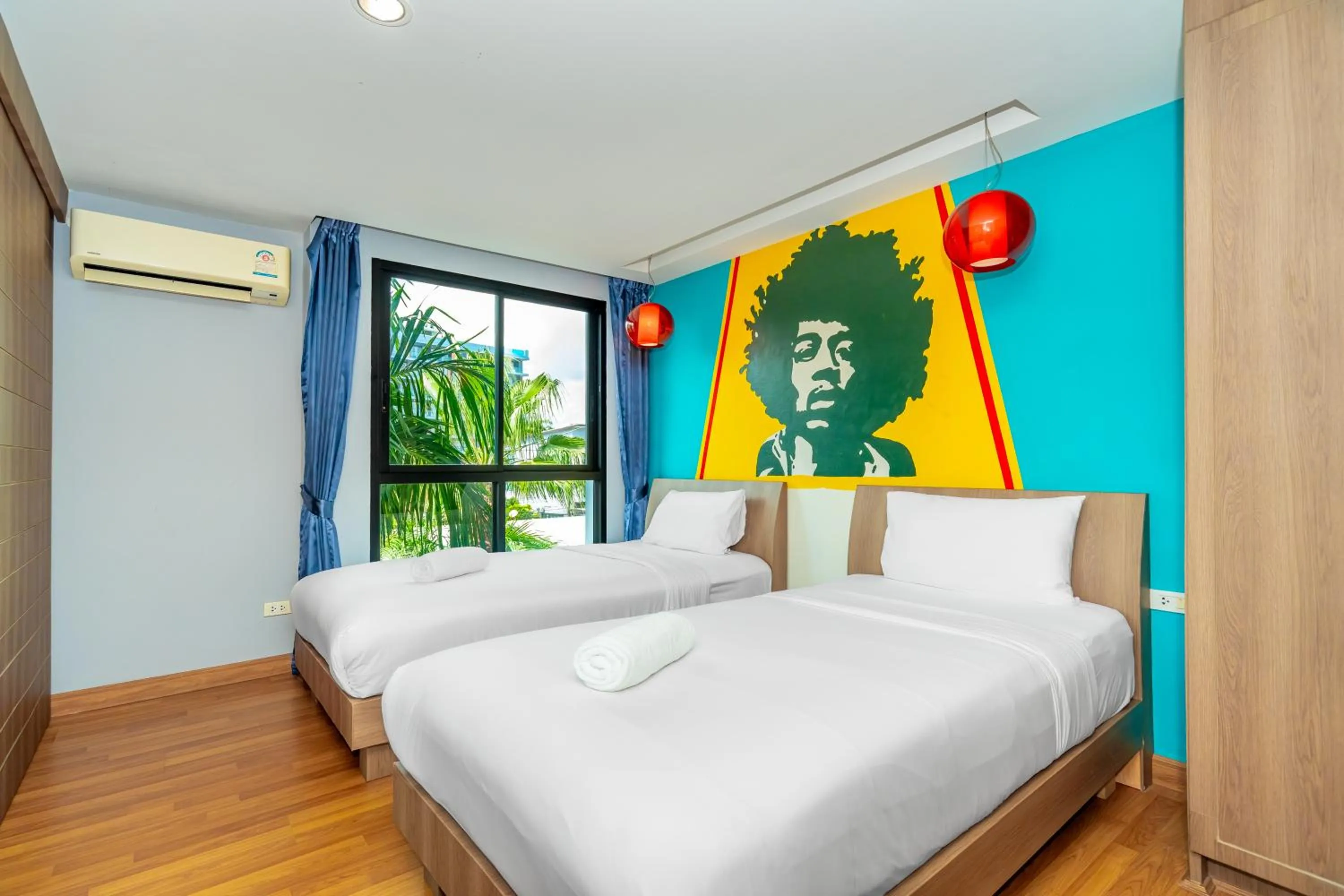 Bed in Anchan Boutique Hotel