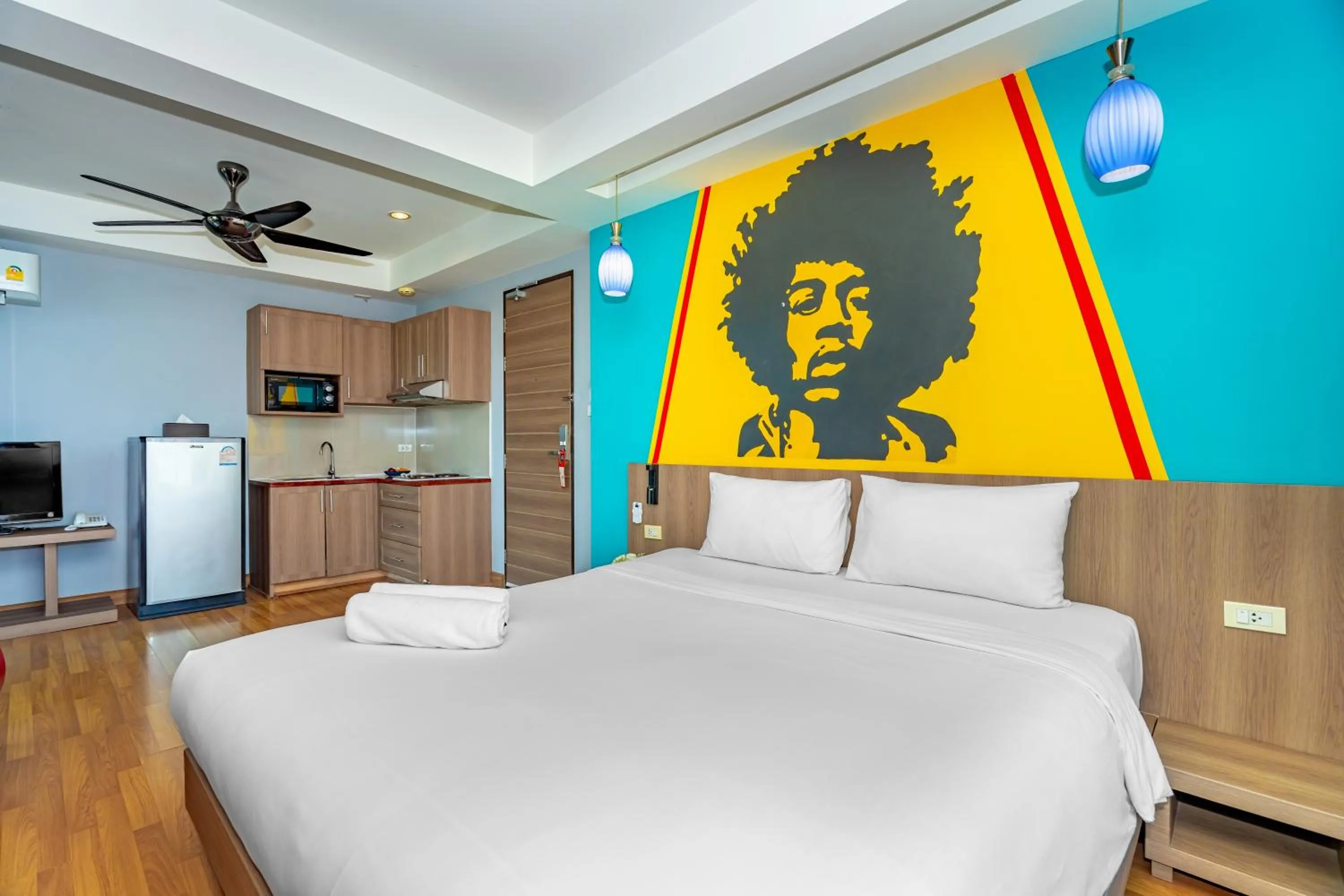 Bed in Anchan Boutique Hotel