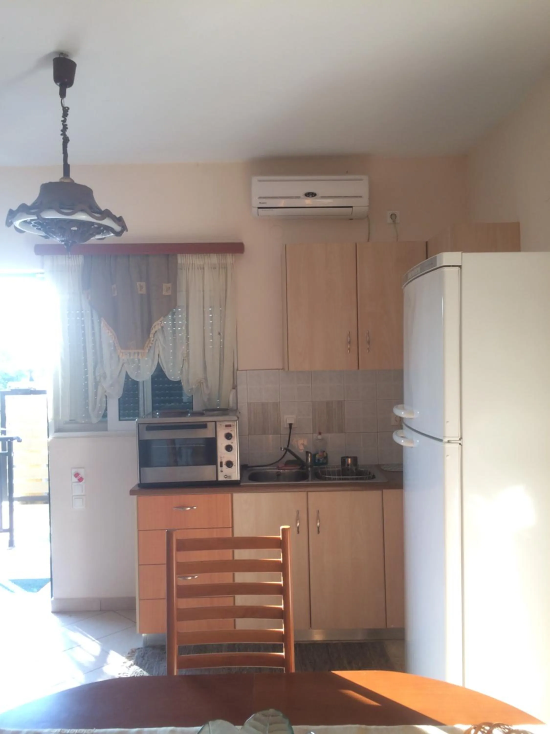 Kitchen or kitchenette in Villa Nefeli