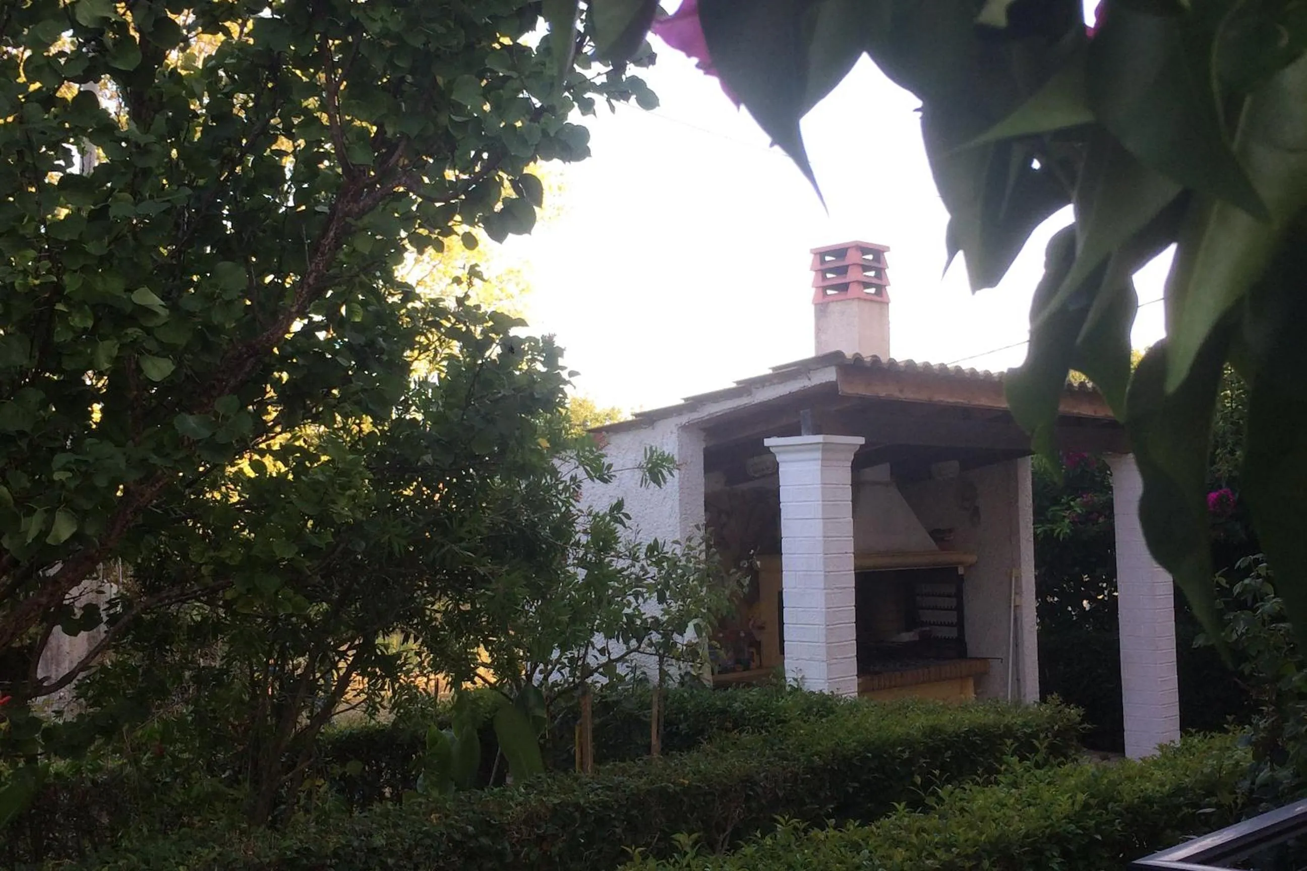 BBQ facilities in Villa Nefeli