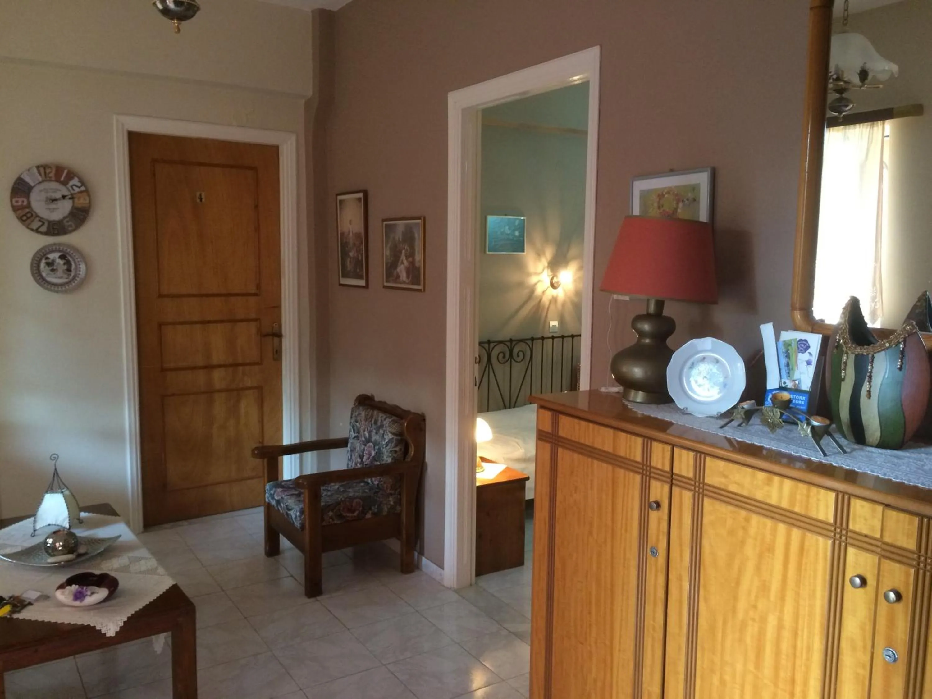 Lobby or reception in Villa Nefeli