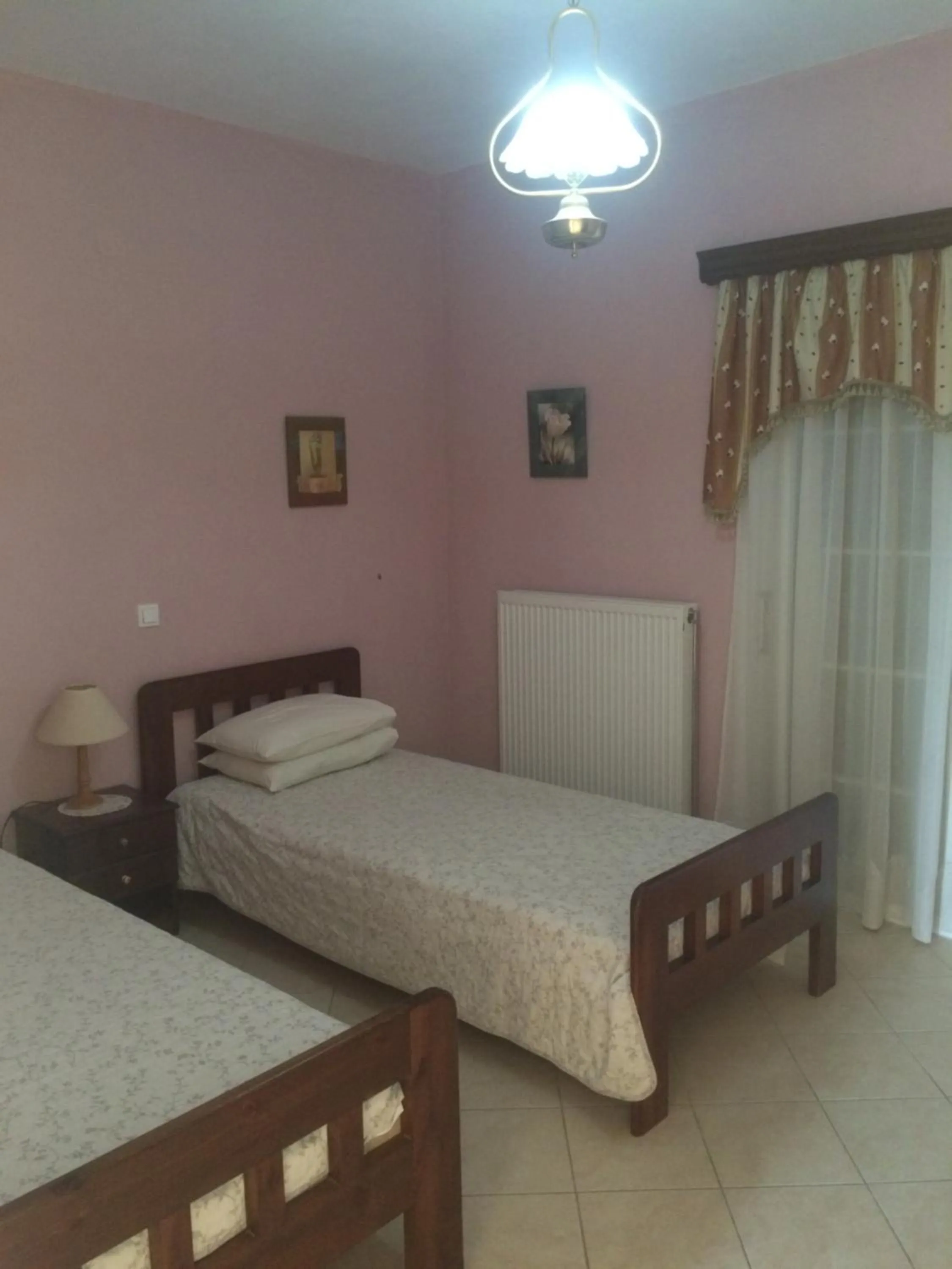 Bedroom, Bed in Villa Nefeli