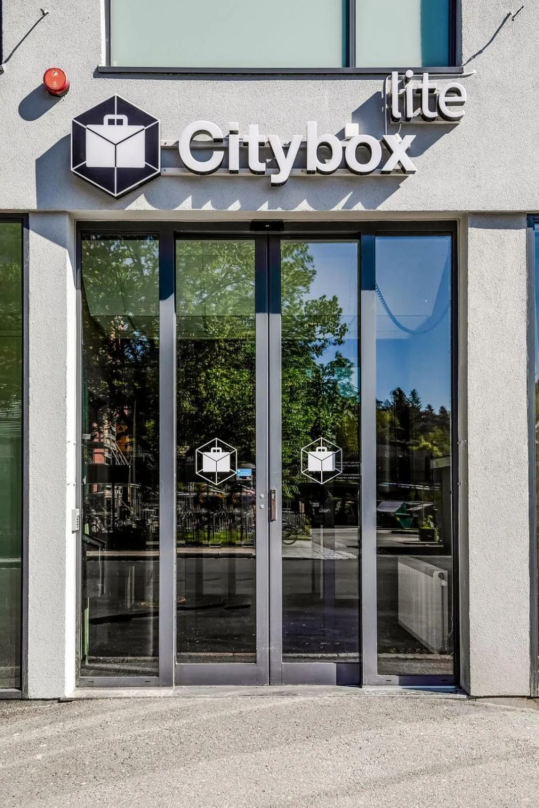 Facade/entrance in Citybox Lite Kristiansand