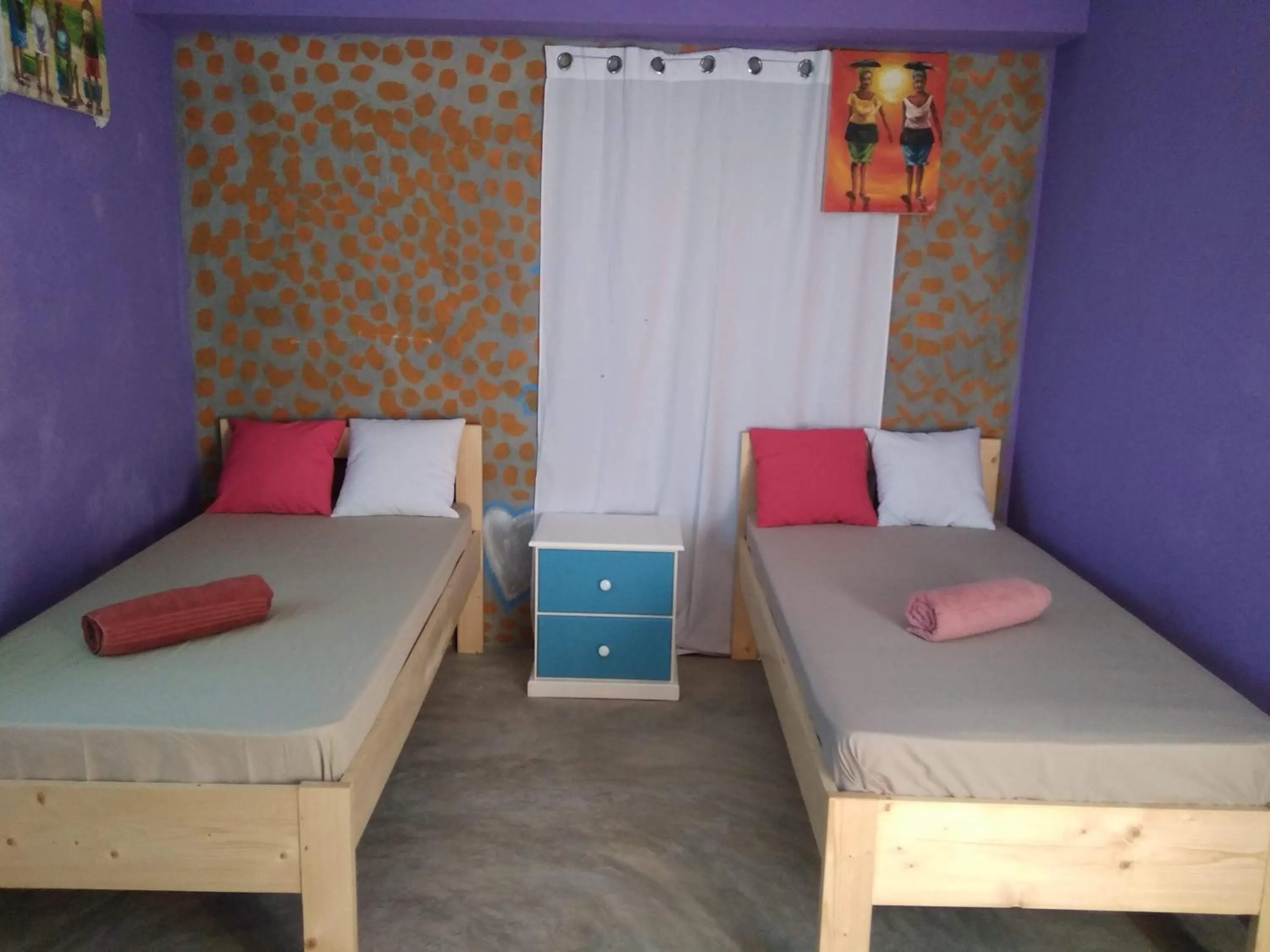 Decorative detail, Bed in Ciza e Rose