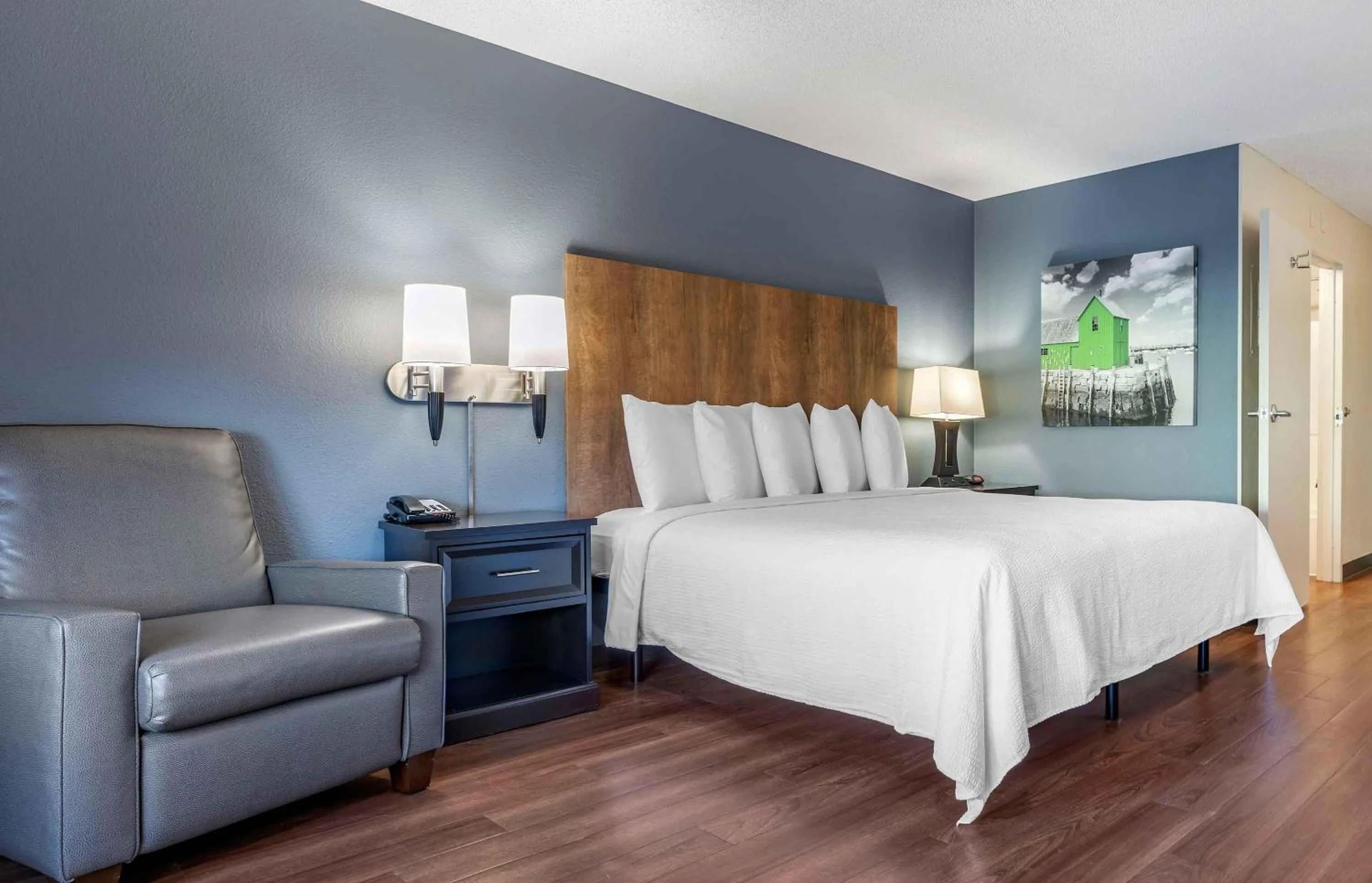 Bedroom, Bed in Extended Stay America Premier Suites - Oakland - Alameda