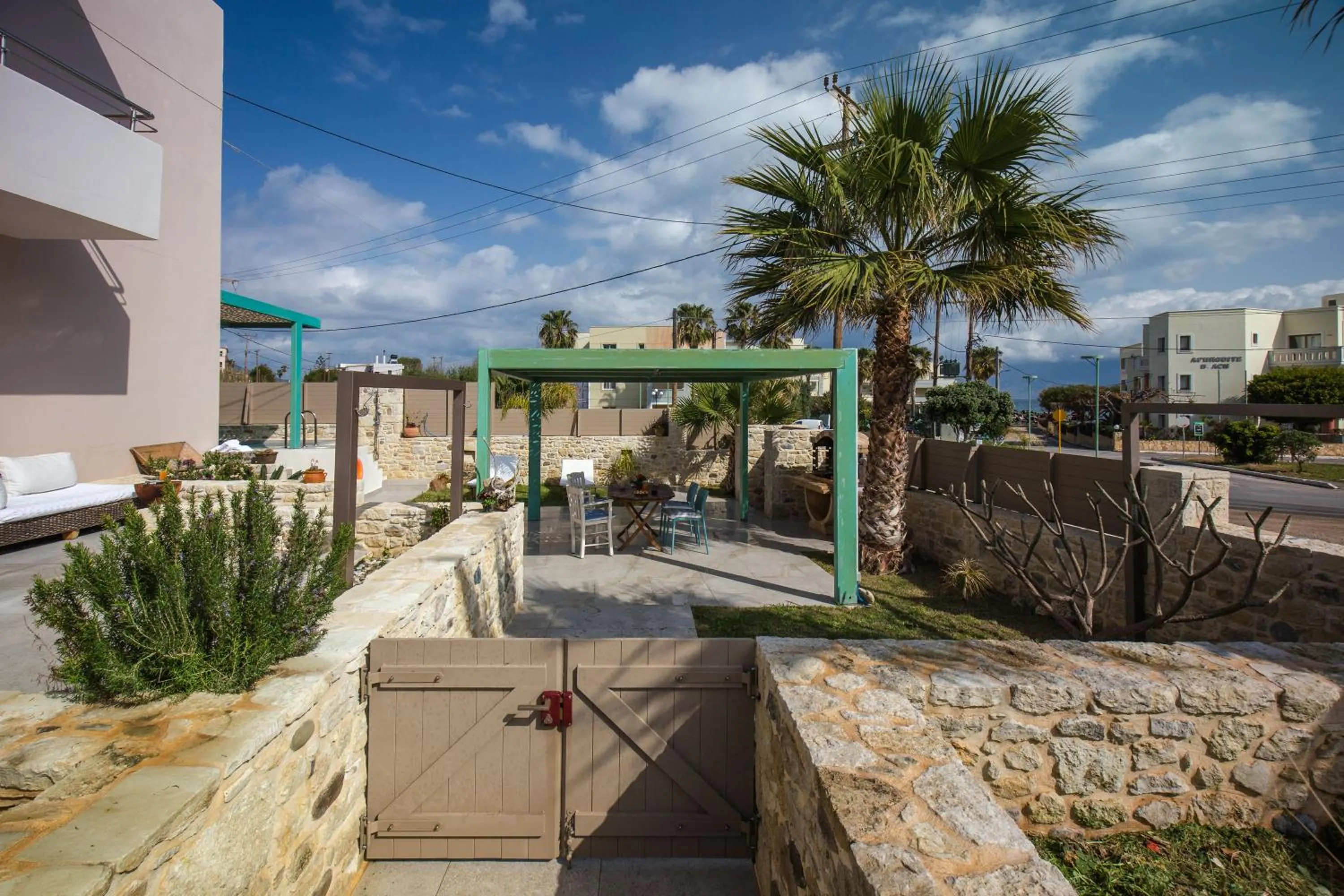 Balcony/Terrace in Arodamos Studios & Apts