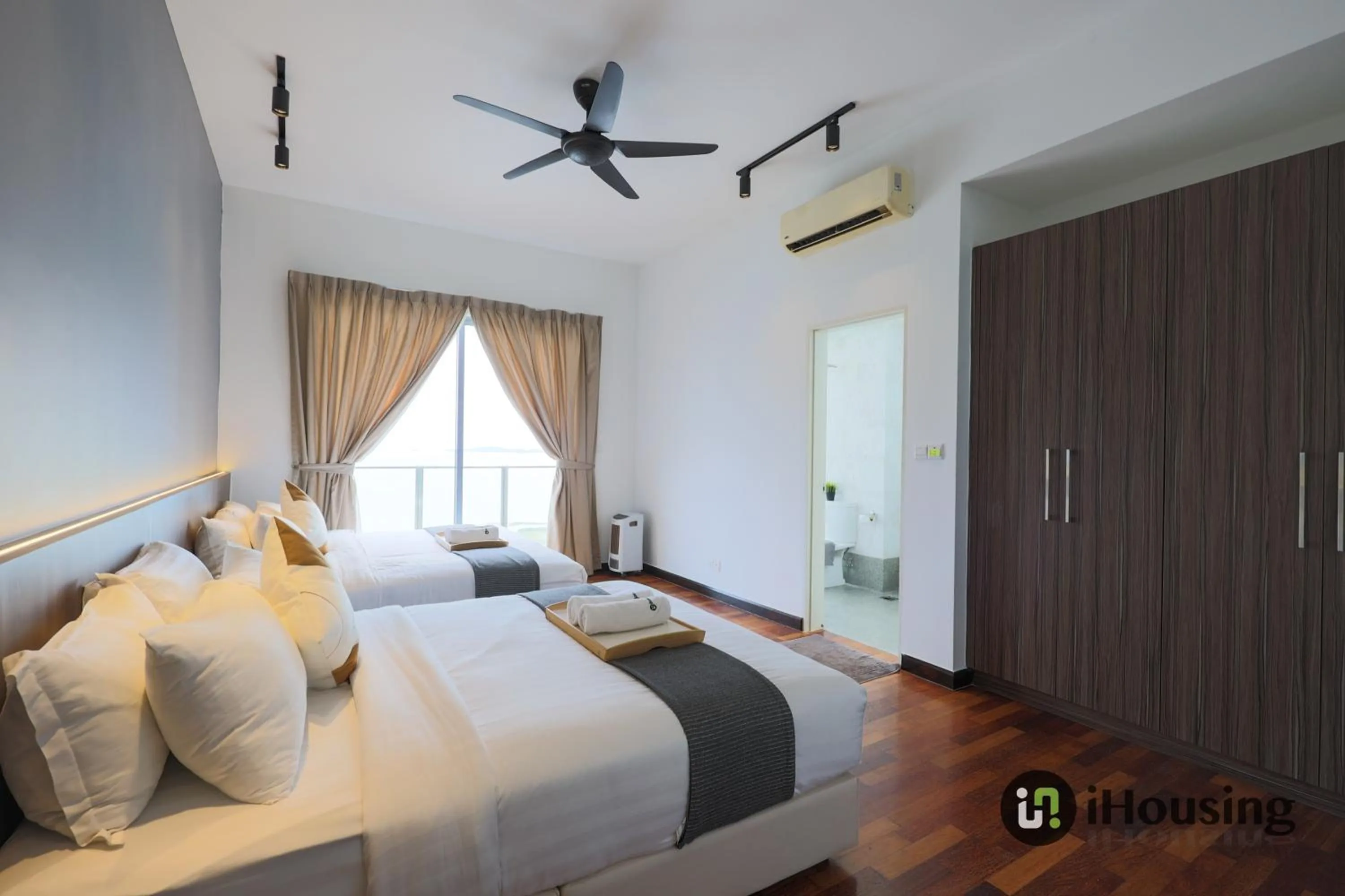 Bed in Silverscape Deluxe Melaka by I Housing