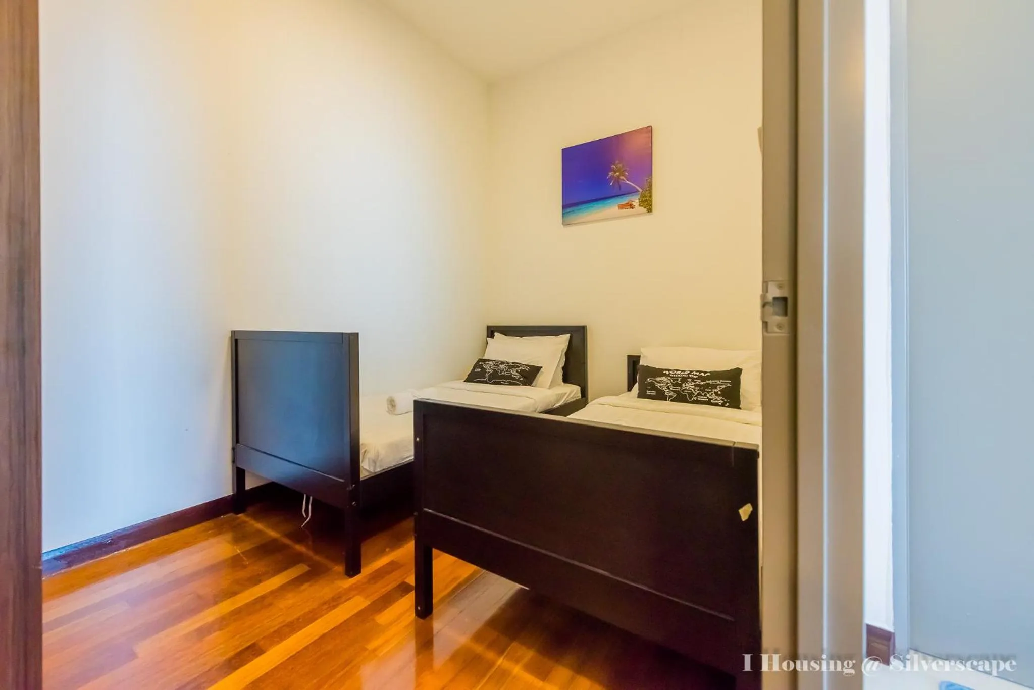 Bed in Silverscape Deluxe Melaka by I Housing