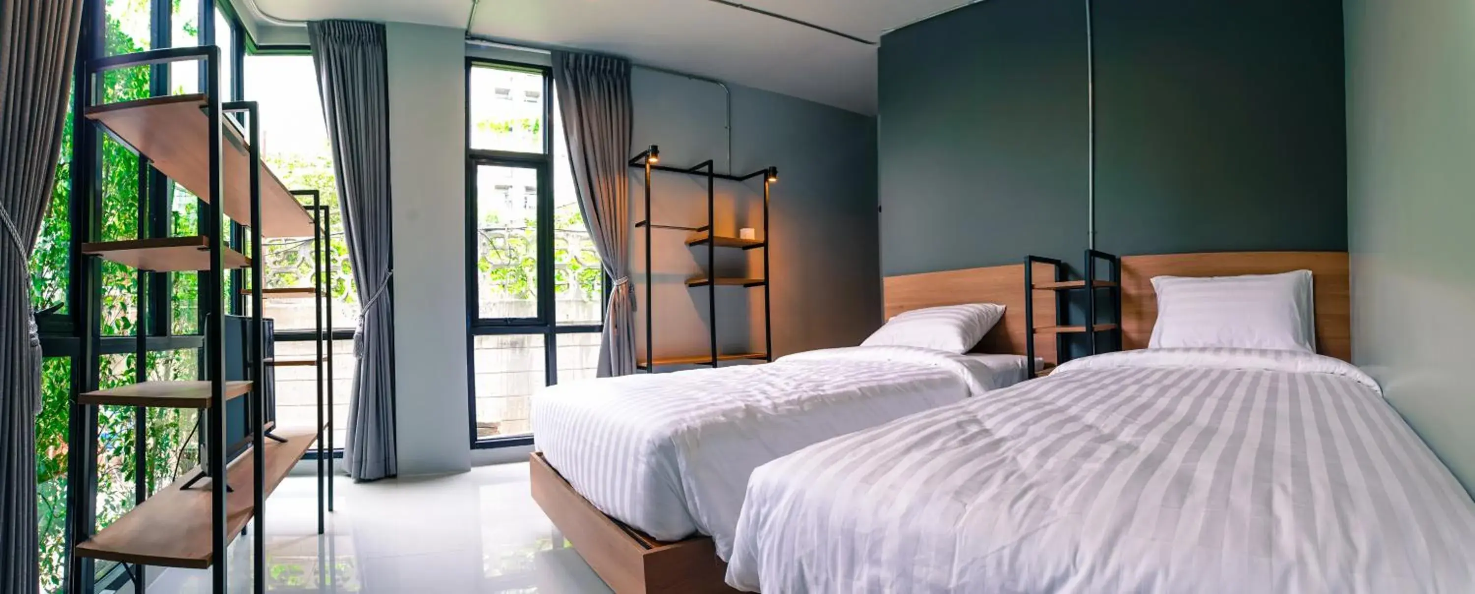 Twin Room with Private Bathroom in Bed garden 26 Twin Room with Private Bathroom in Bed garden 26