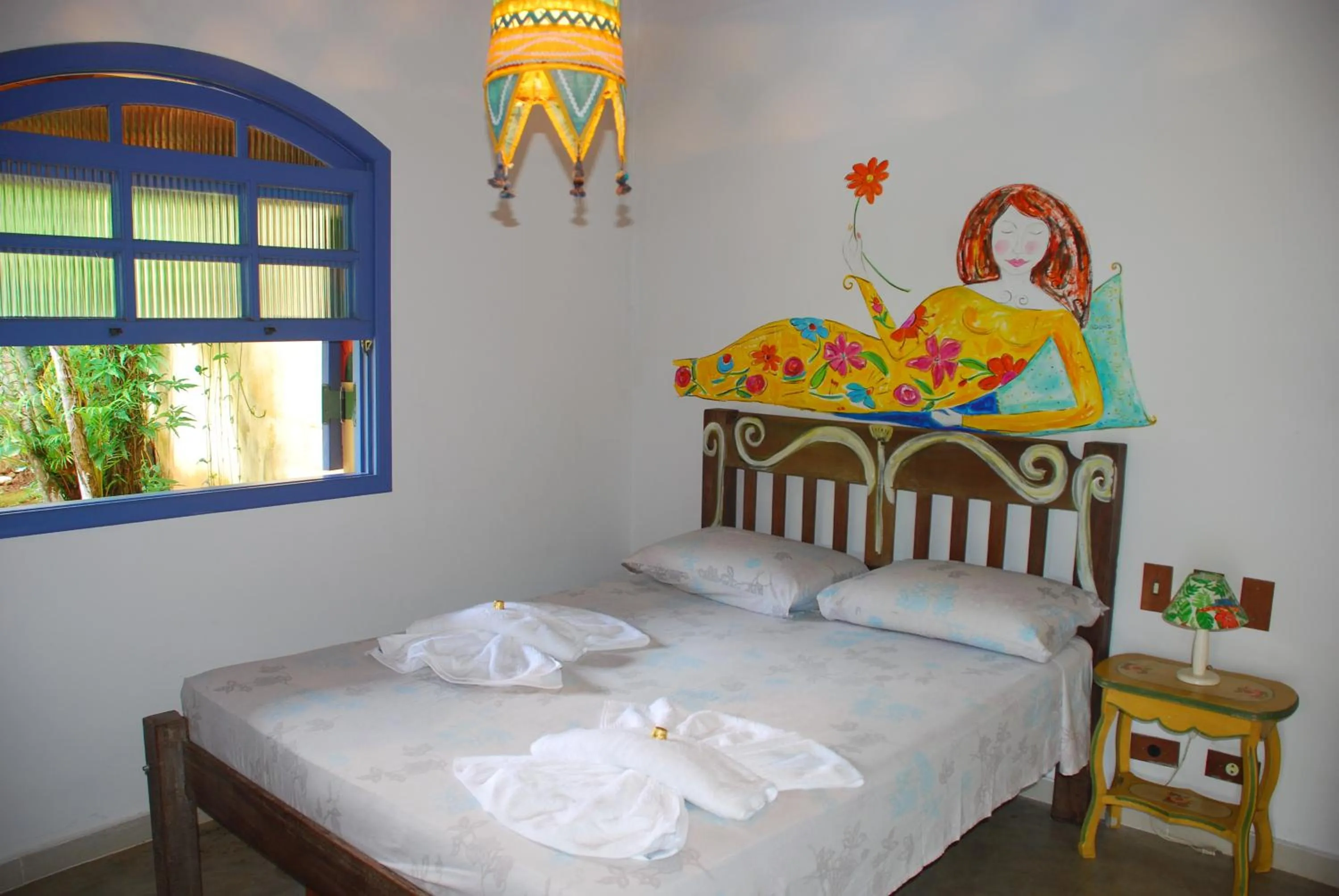 Bed in Pousada do Sidão