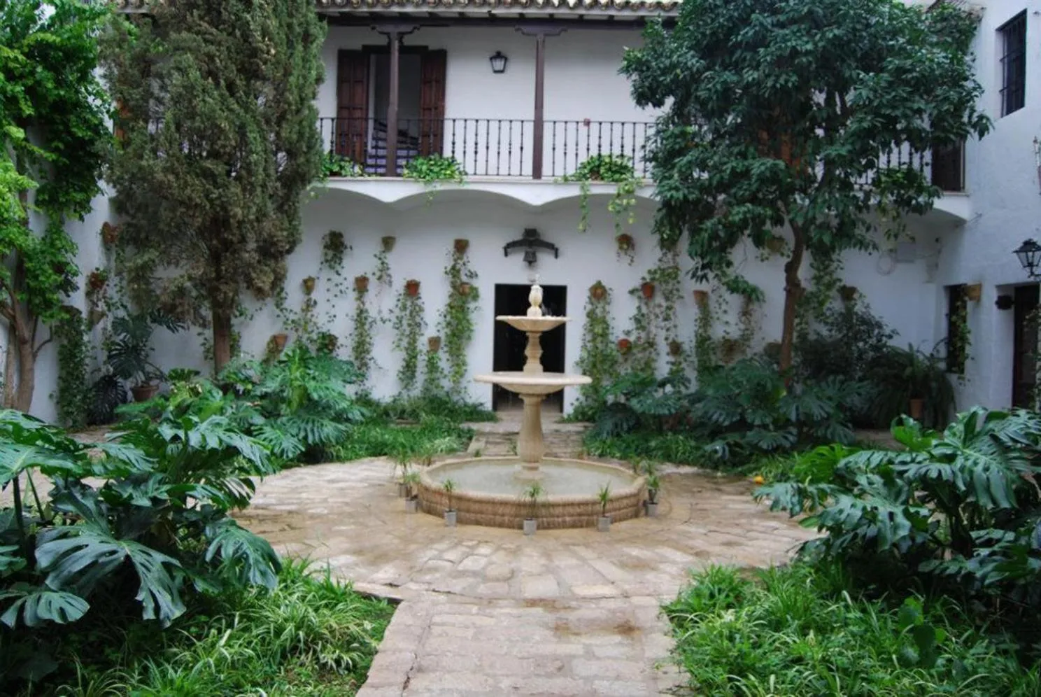 Patio in Hotel Cortijo El Esparragal