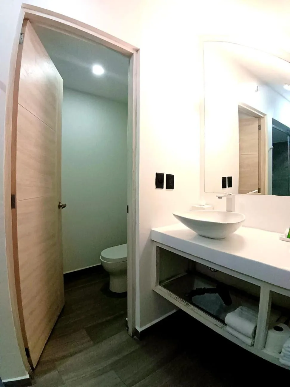 Bathroom in La Casona Que Encanta antes The Andy Hotel