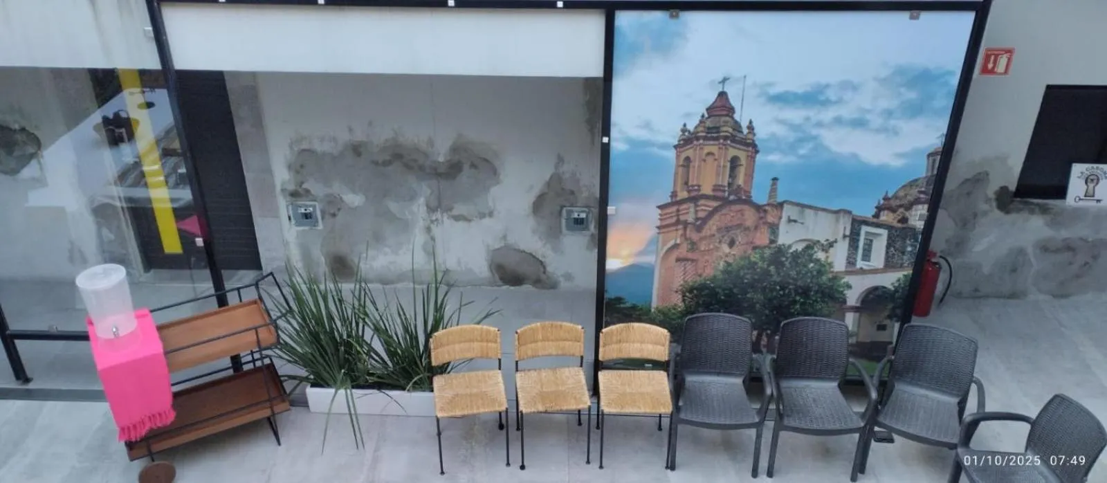 Patio in La Casona Que Encanta antes The Andy Hotel