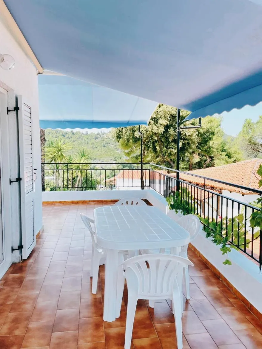 Balcony/Terrace in Villa Elpiniki