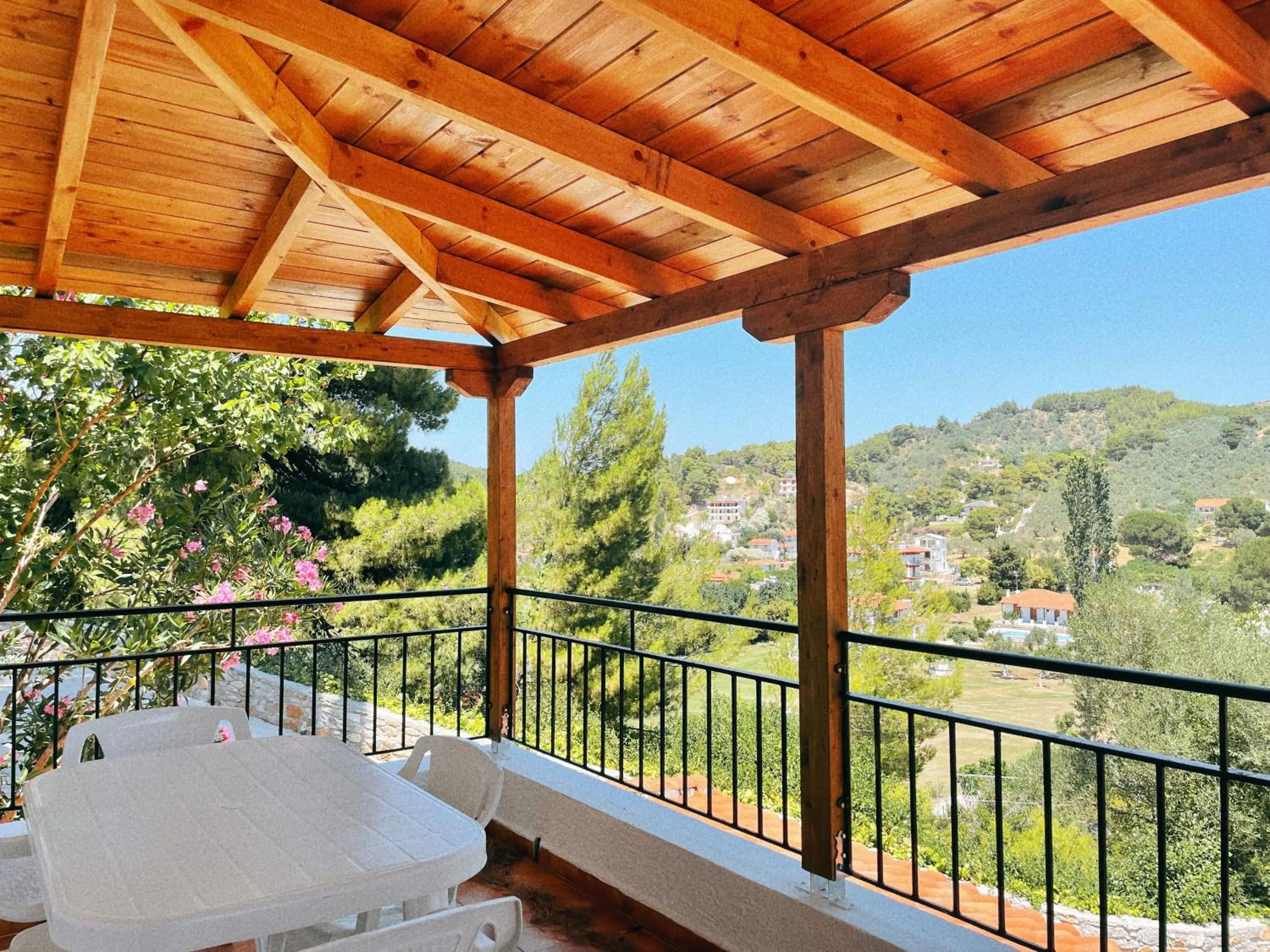 Natural landscape in Villa Elpiniki