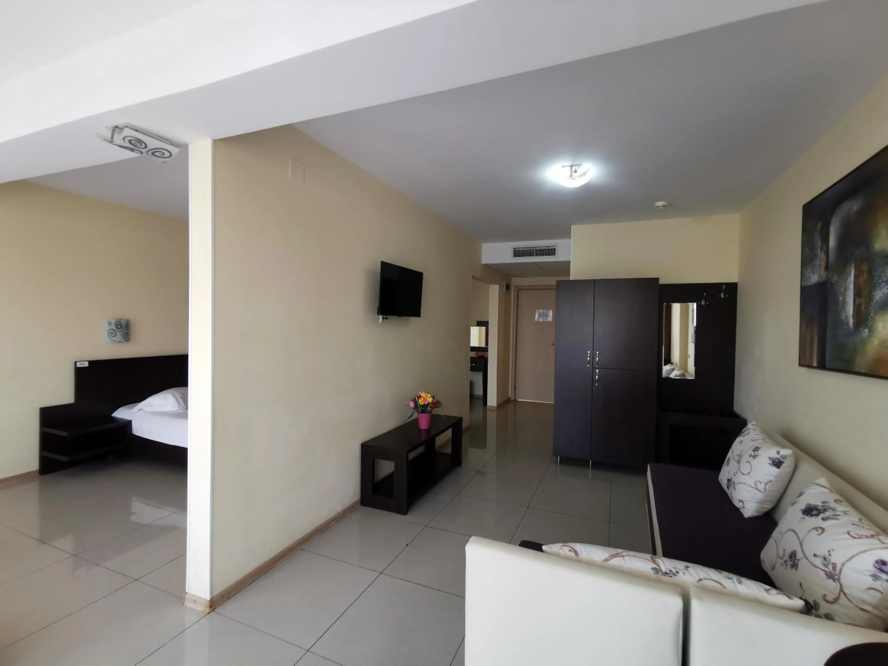 Bed in Hotel Fortuna