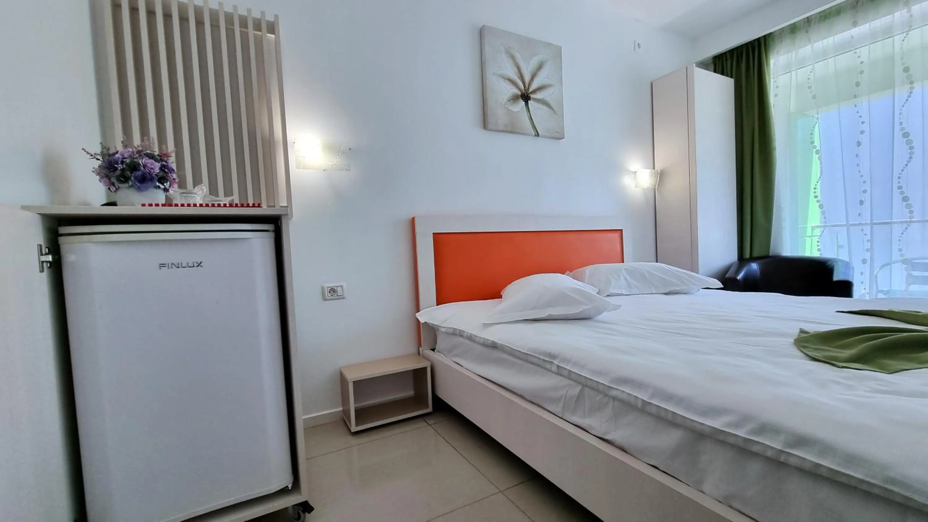 Bed in Hotel Fortuna