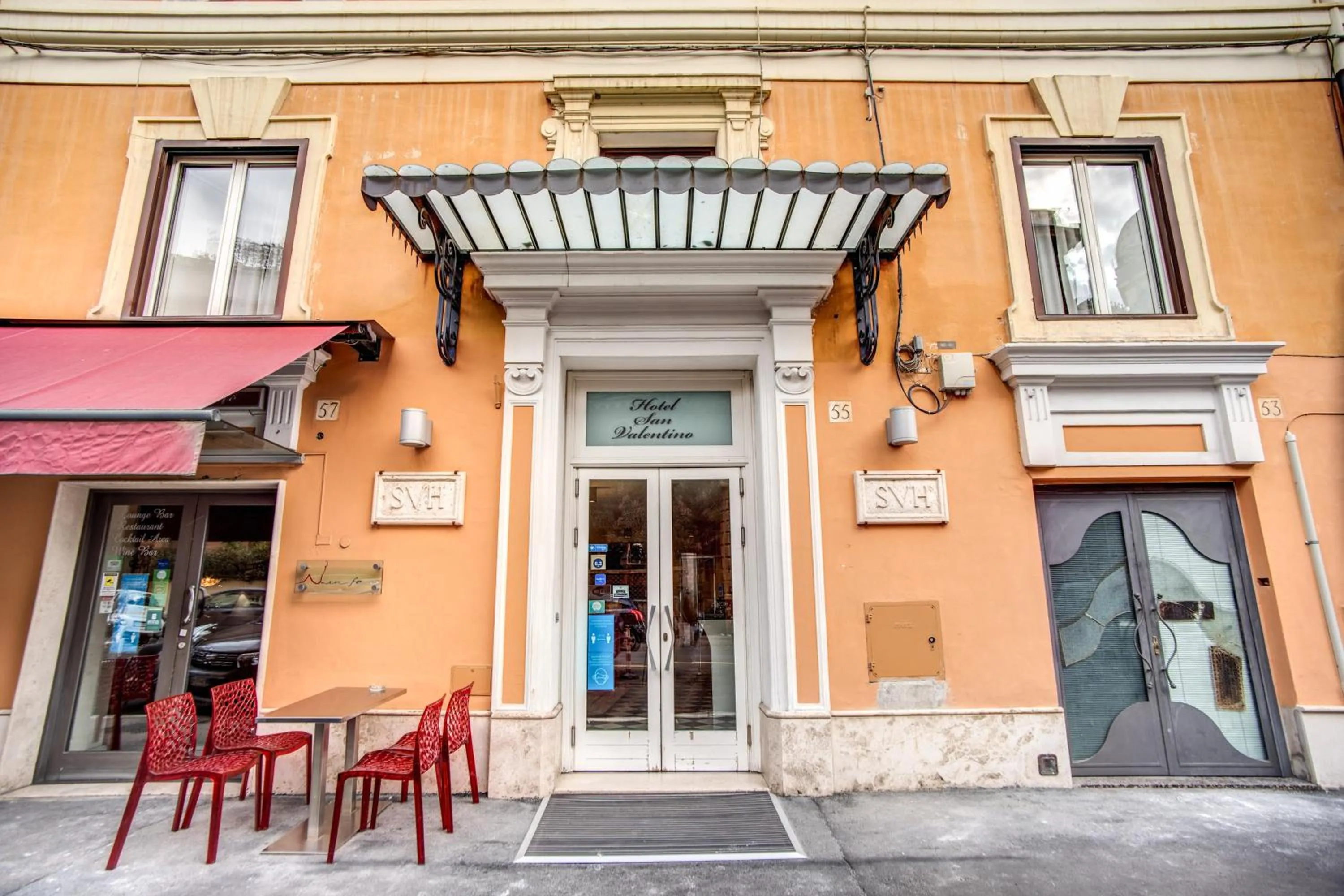 Property building in Hotel San Valentino